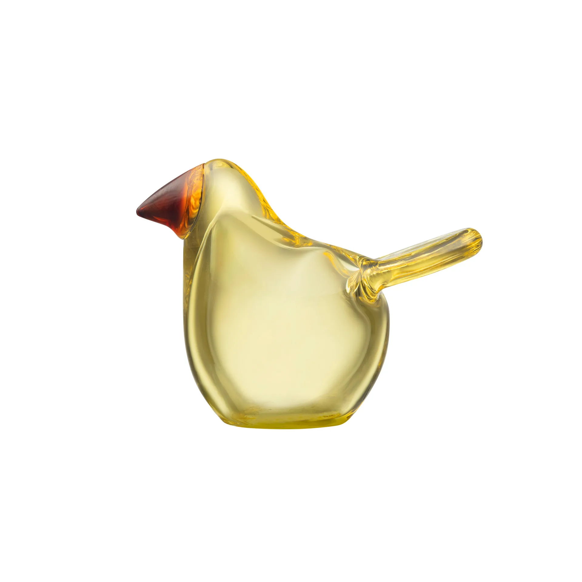 Iittala Birds by Toikka fluesnapper Citron/Kobber
