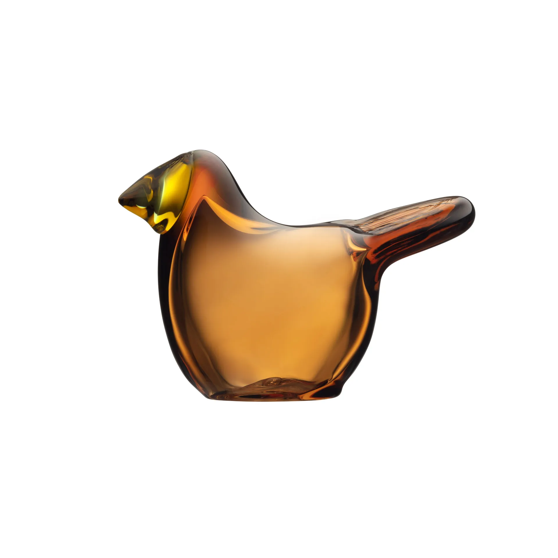 Iittala Birds by Toikka fluesnapper Kobber/Citron