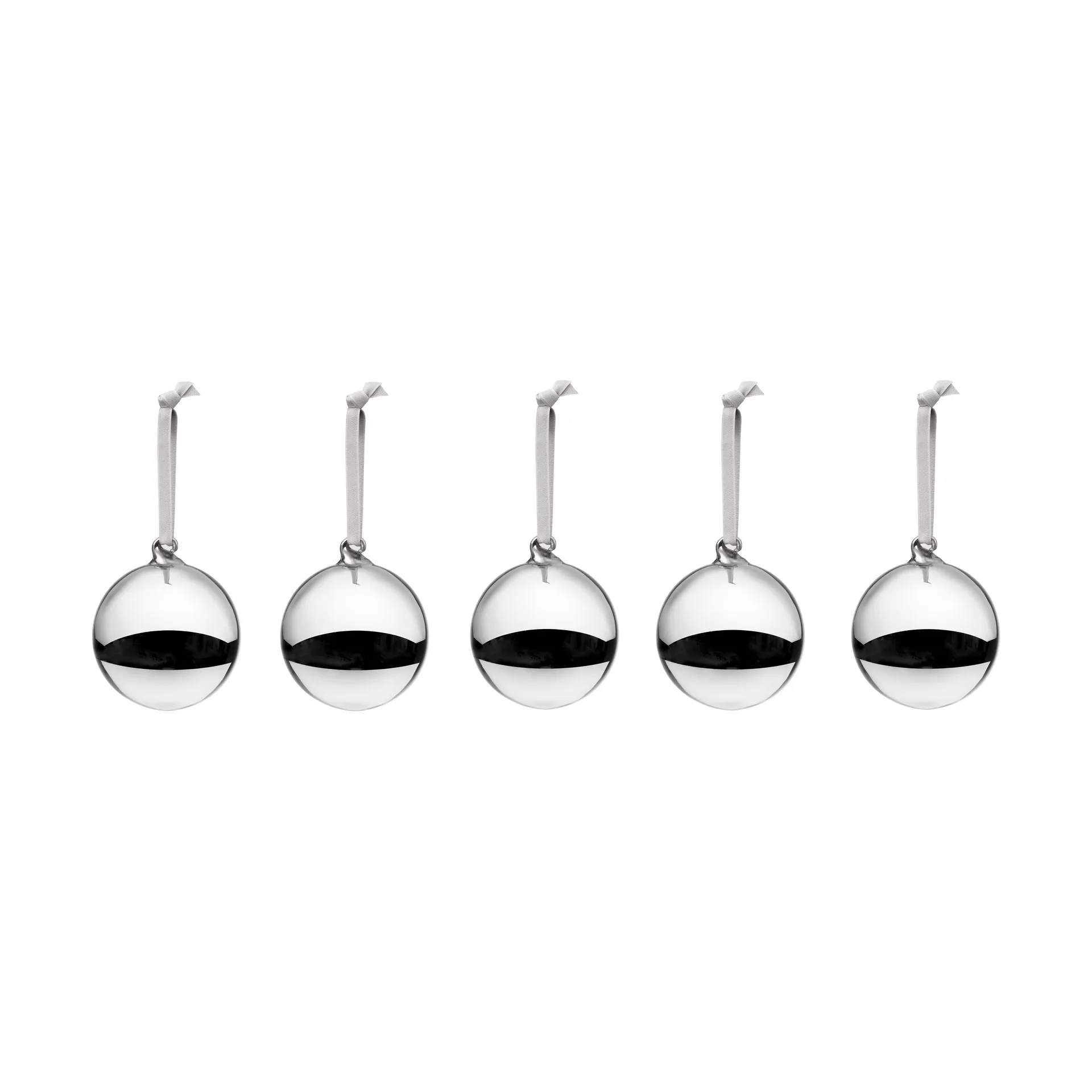 Iittala Boule en verre Iittala Ø8 cm, lot de 5 Argent