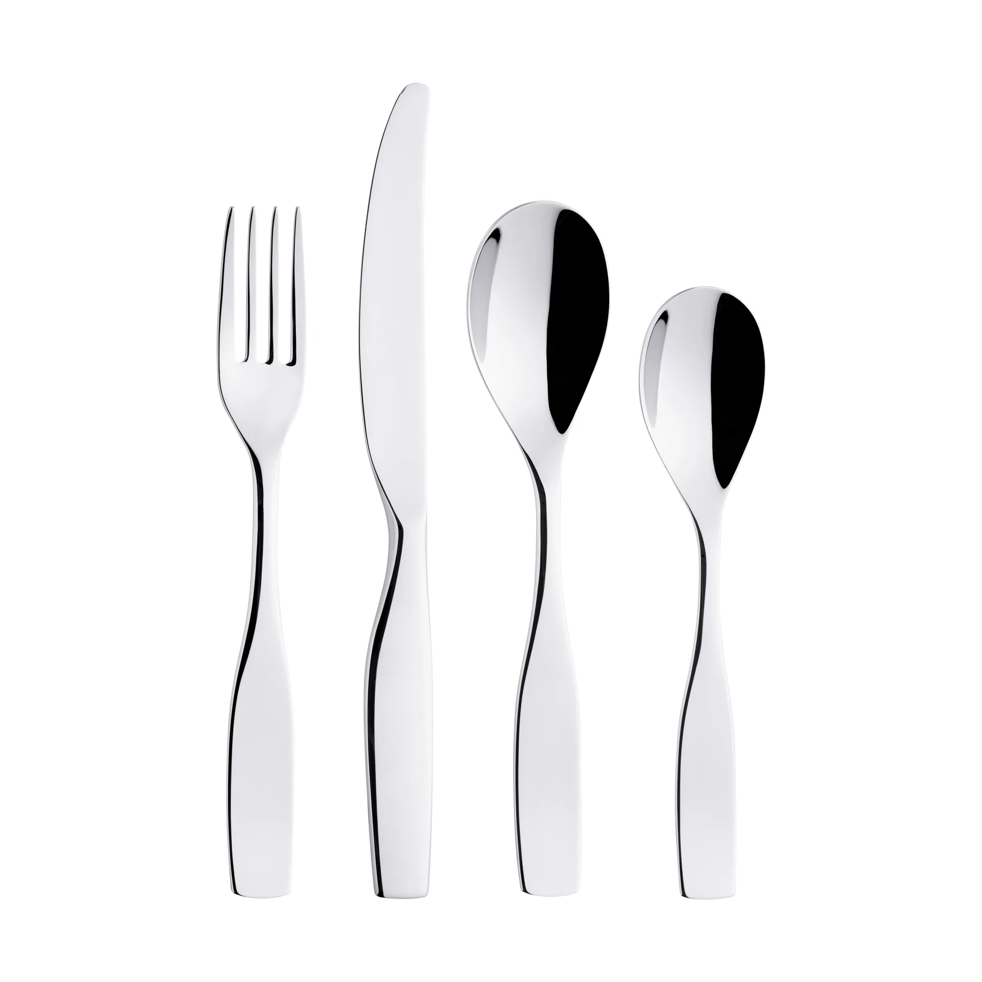 Iittala Citterio 98 bestiksæt 16 dele gaveæske Blank rustfrit stål