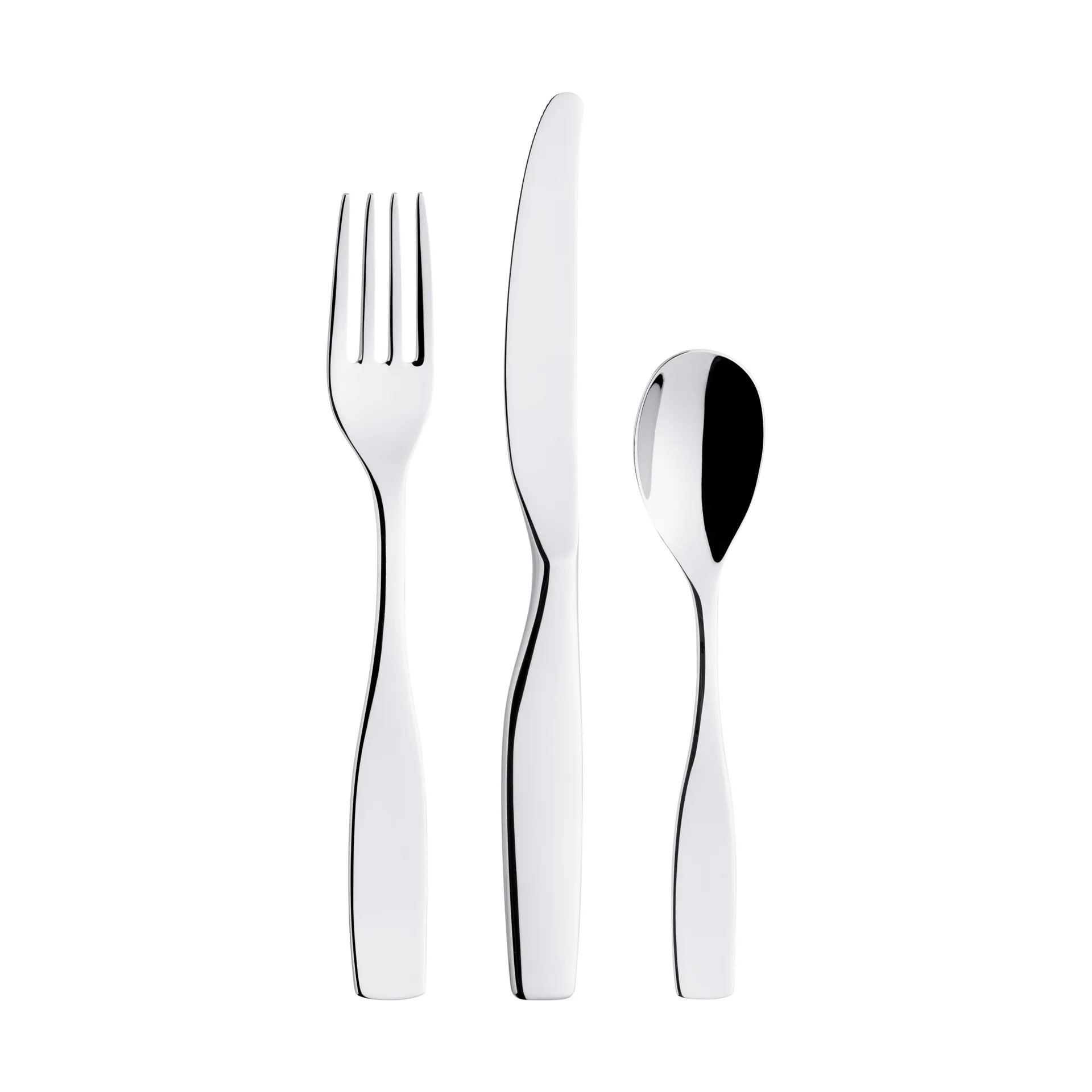 Iittala Citterio 98 dessertbestik 12 dele gaveæske Blank rustfrit stål