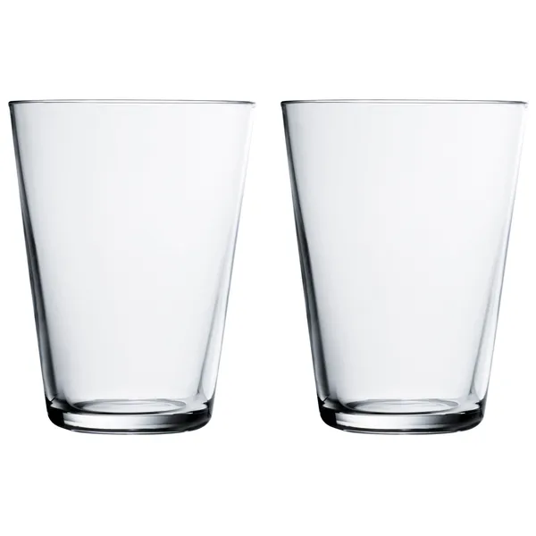 Kartio dricksglas 40 cl 2-pack, klar