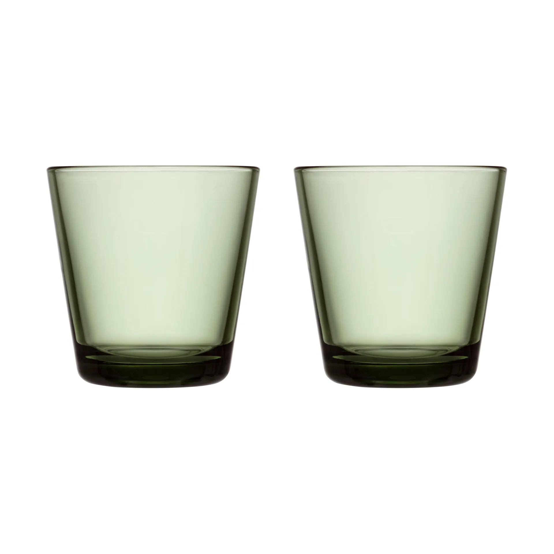 Iittala Kartio glas 21 cl 2 stk Fyrretræsgrøn