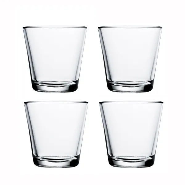 Kartio glas 4-pack, klar