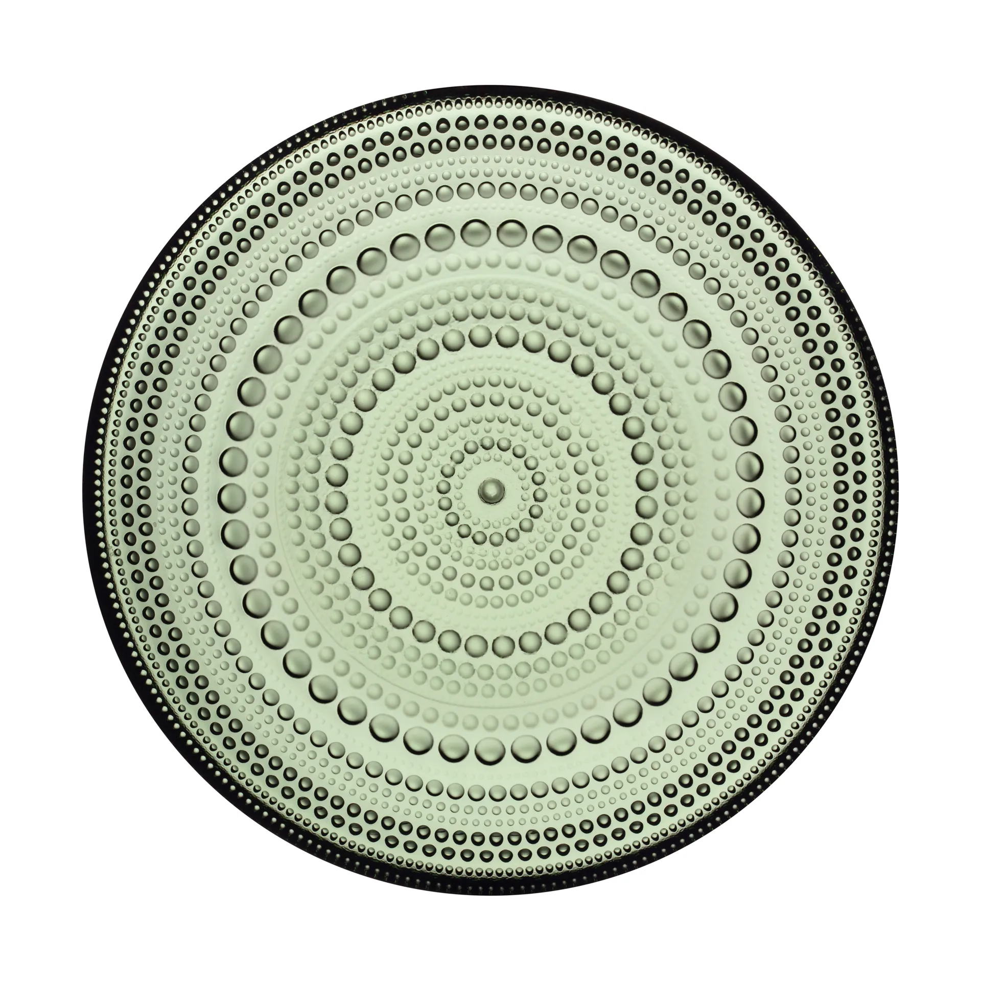 Iittala Kastehelmi Assiett 17 Cm - Assietter Glas Tallgrön