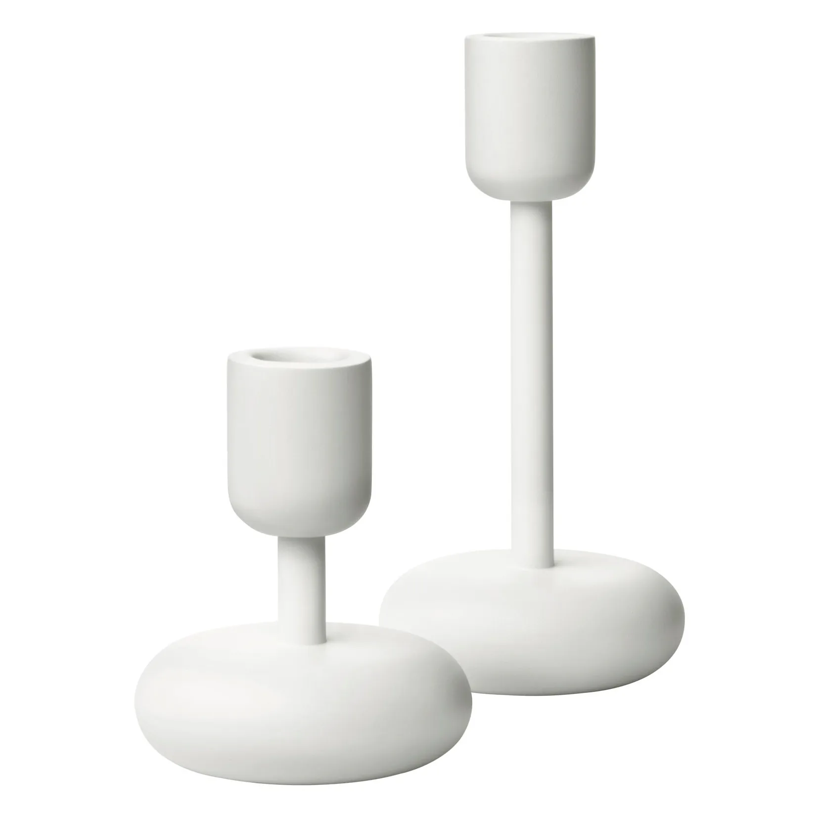 Iittala Nappula lysestage sæt Hvid