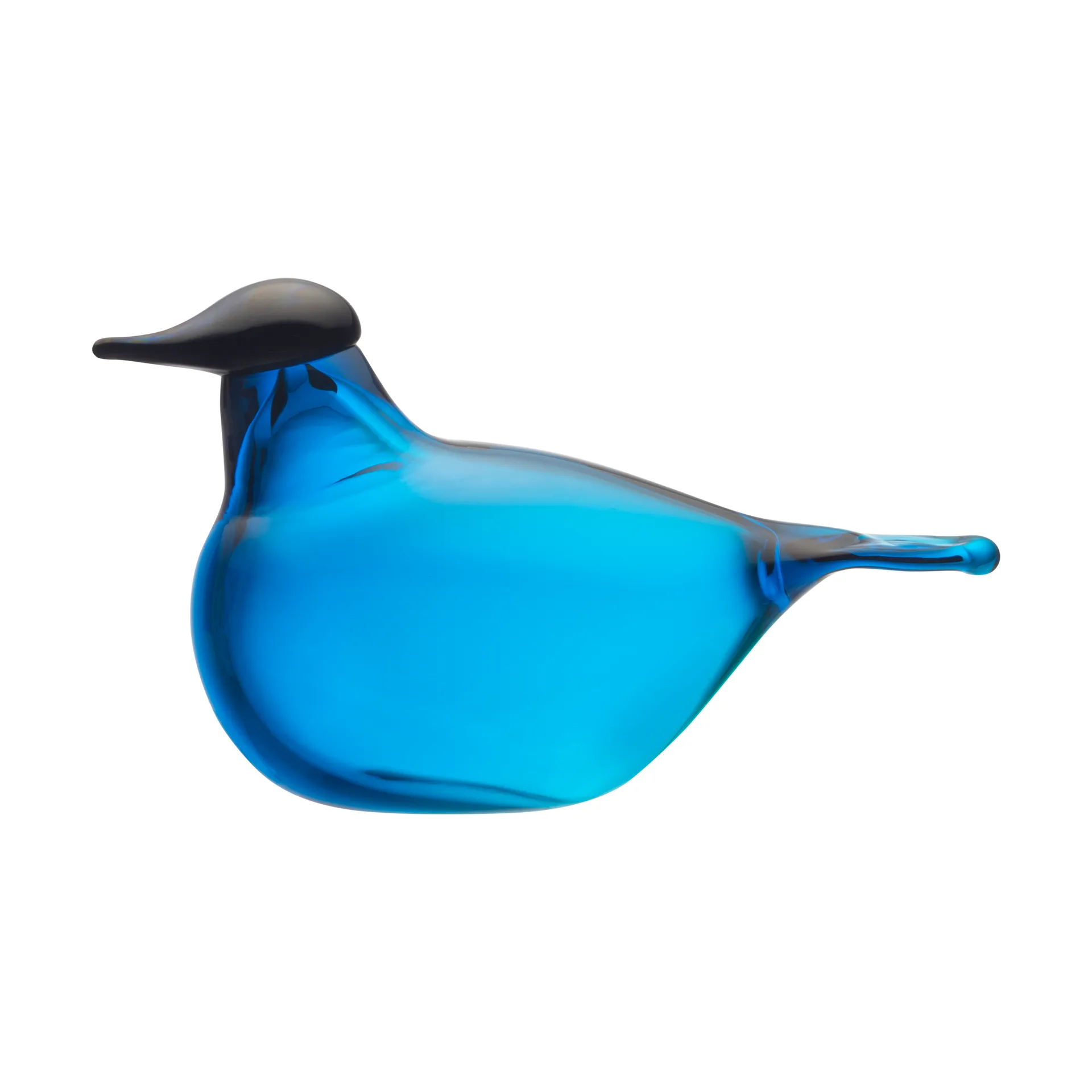 Iittala Oiseau en verre Chiffchaff Turquoise, cm