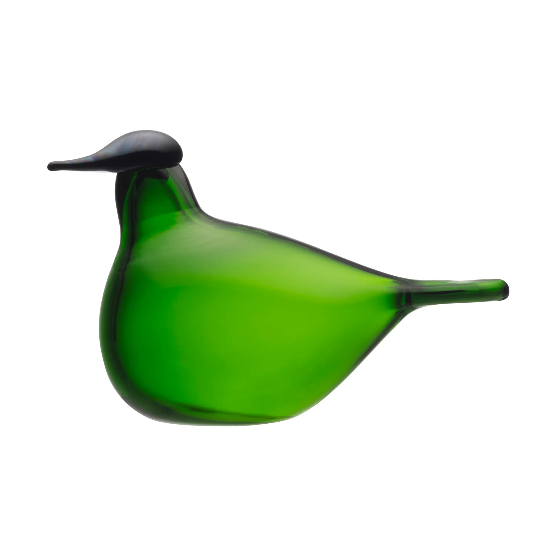 Iittala Oiseau en verre Chiffchaff Vert, cm