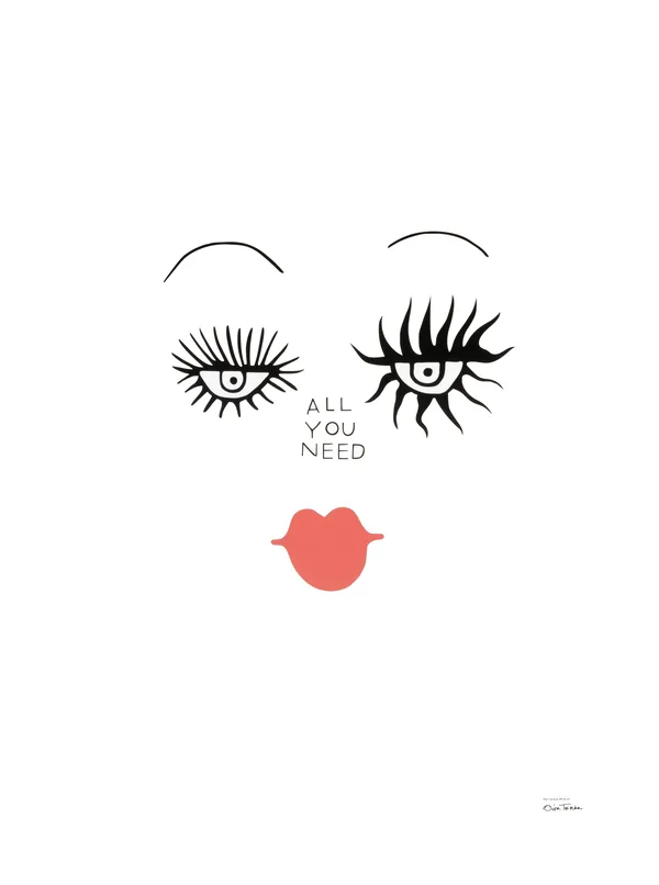 Oiva Toikka All you need poster, 50x70 cm