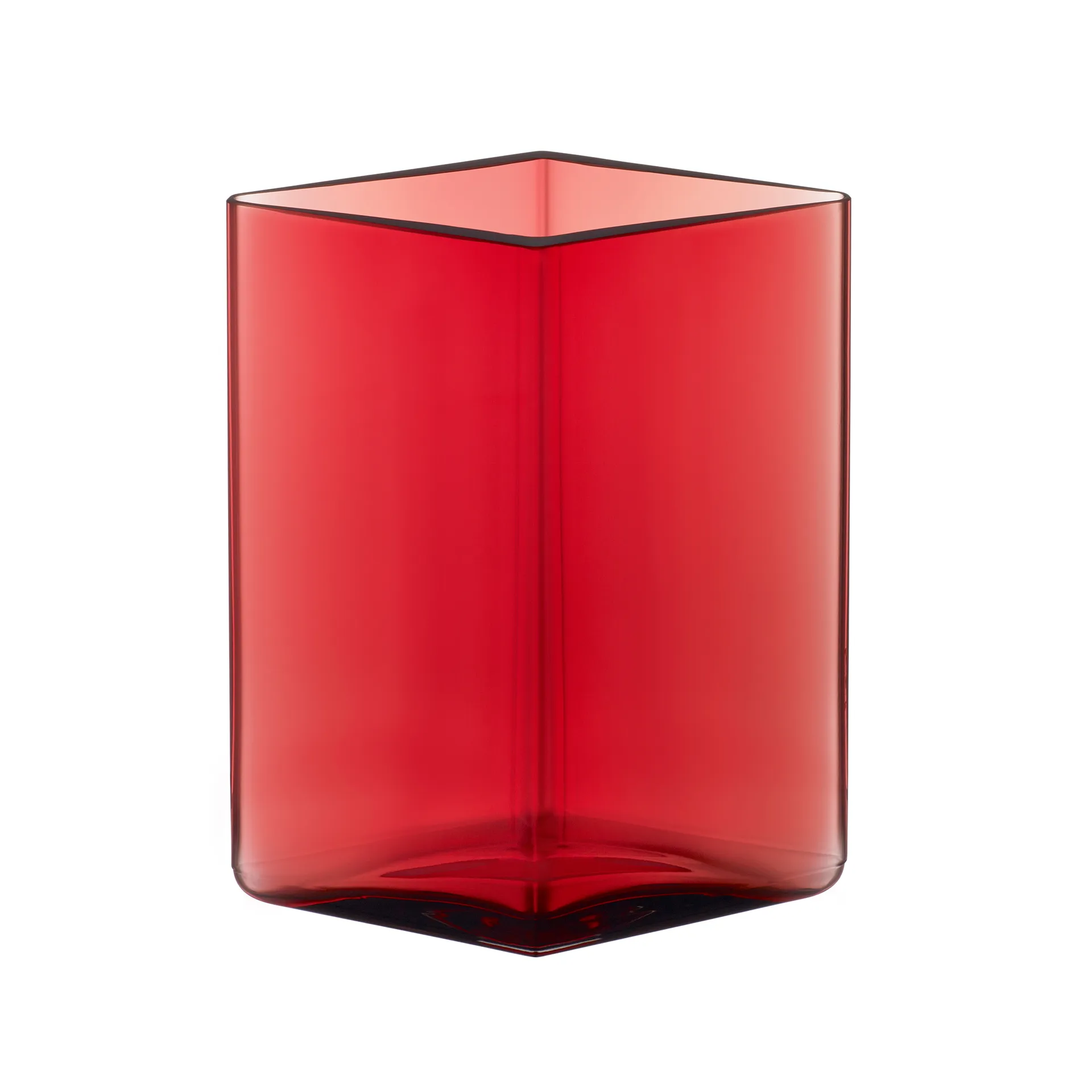Iittala Ruutu vase 11,5x14 cm traneb&aelig;r