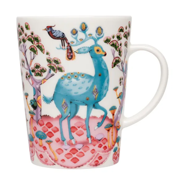 Satumetsä mugg, Babyrosa-himmelsblå, 0,4 L