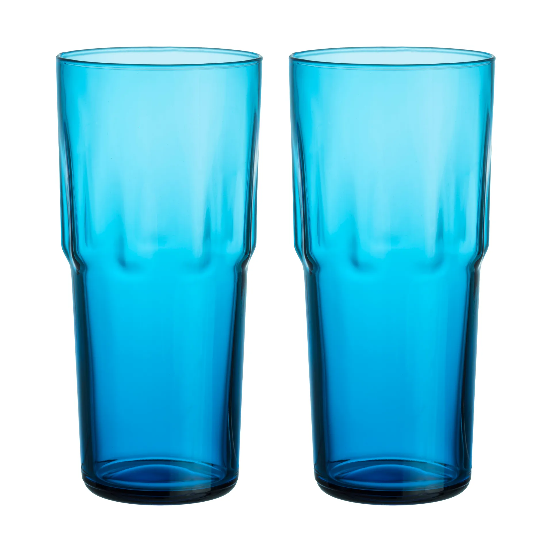 Iittala Solare drikkeglas højt 39 cl 2-pak Elektrisk blå