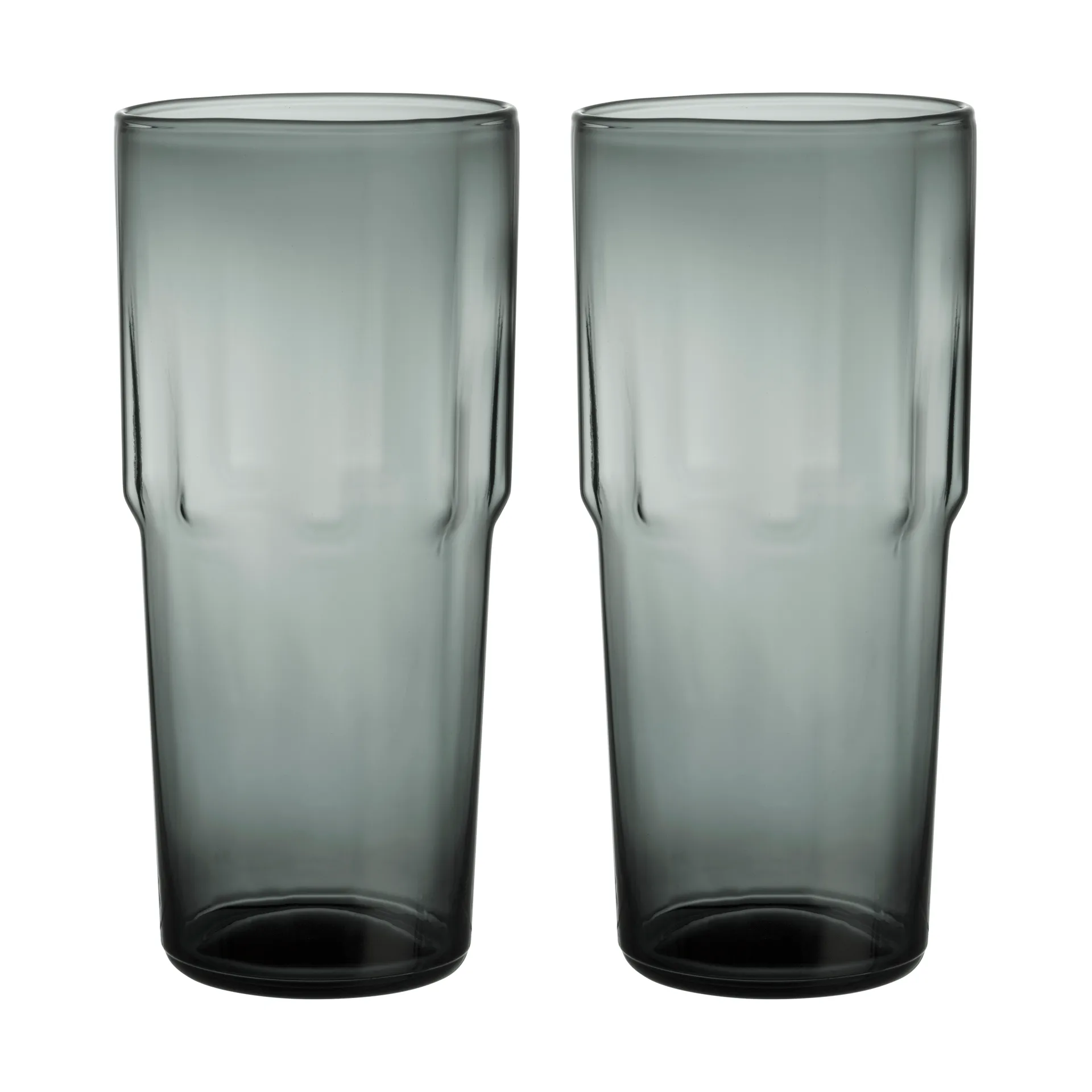 Iittala Solare drikkeglas højt 39 cl 2-pak Stålgrå