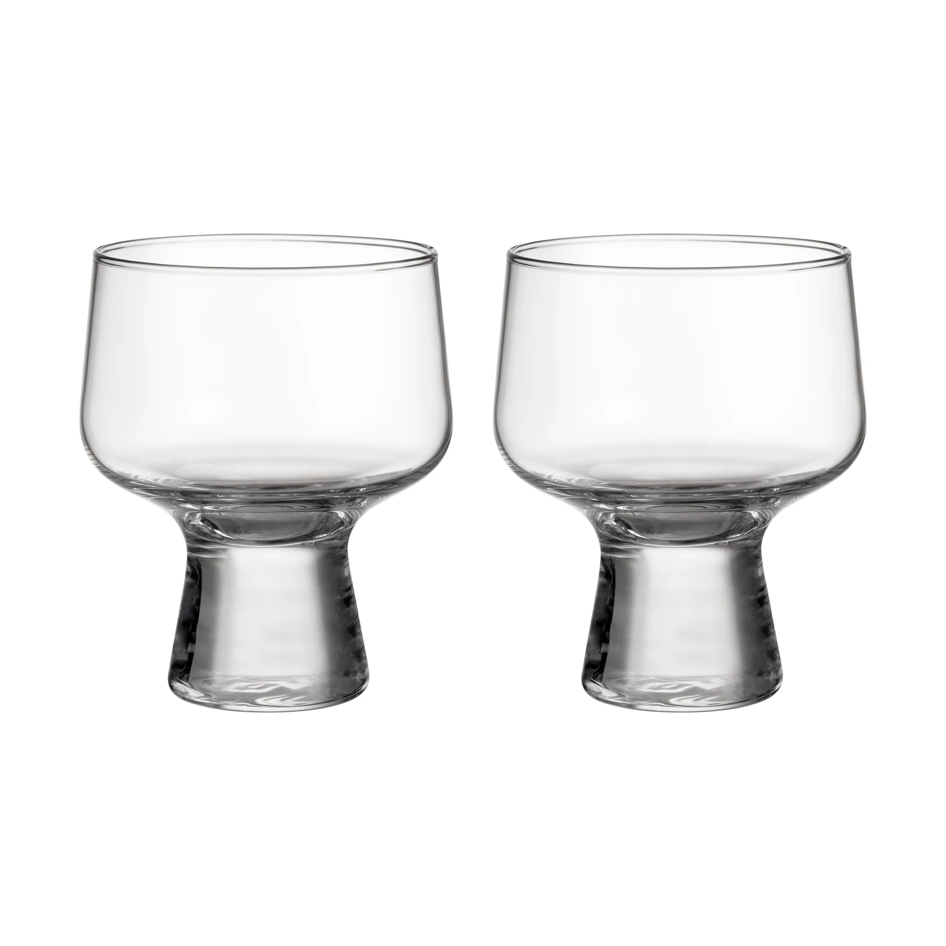 Iittala Solare glas på fod 29 cl 2-pak Klar