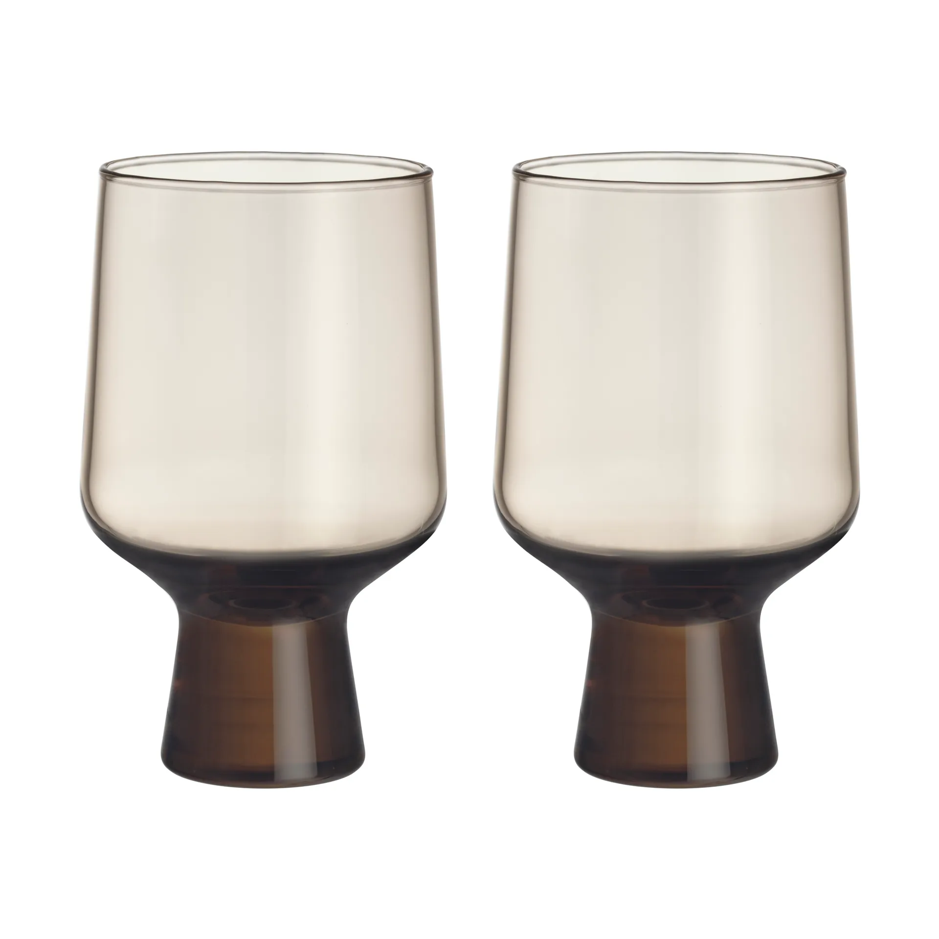 Iittala Solare glas på fod 40 cl 2-pak Linned