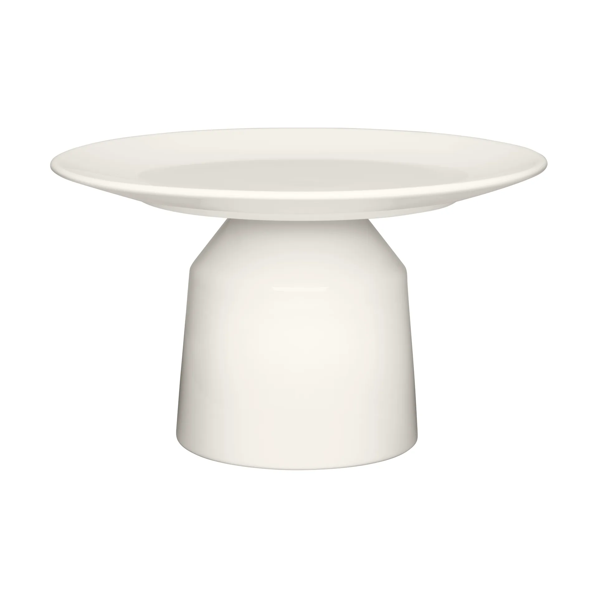 Iittala Solare serveringsfad højt Ø24x14 cm Hvid