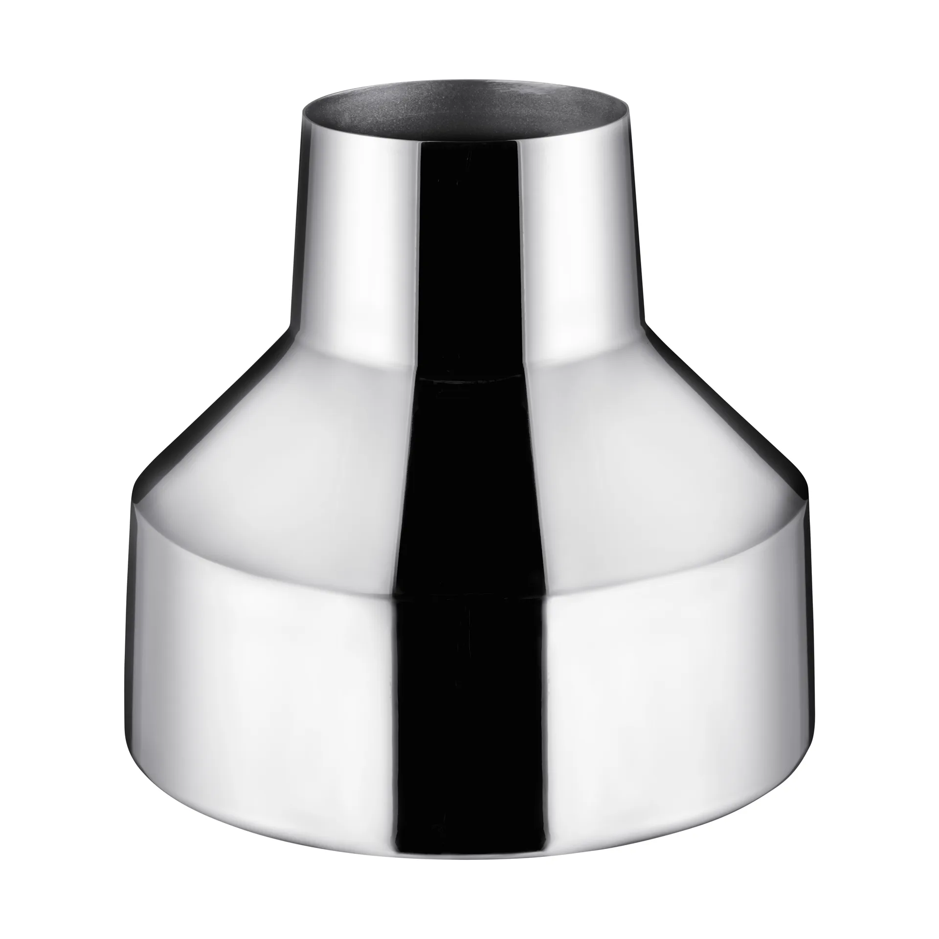 Iittala Solare vase lav Ø22x20 cm Stål