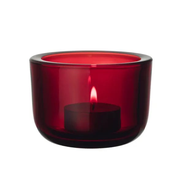 Valkea ljuslykta glas 60 mm, Tranbär