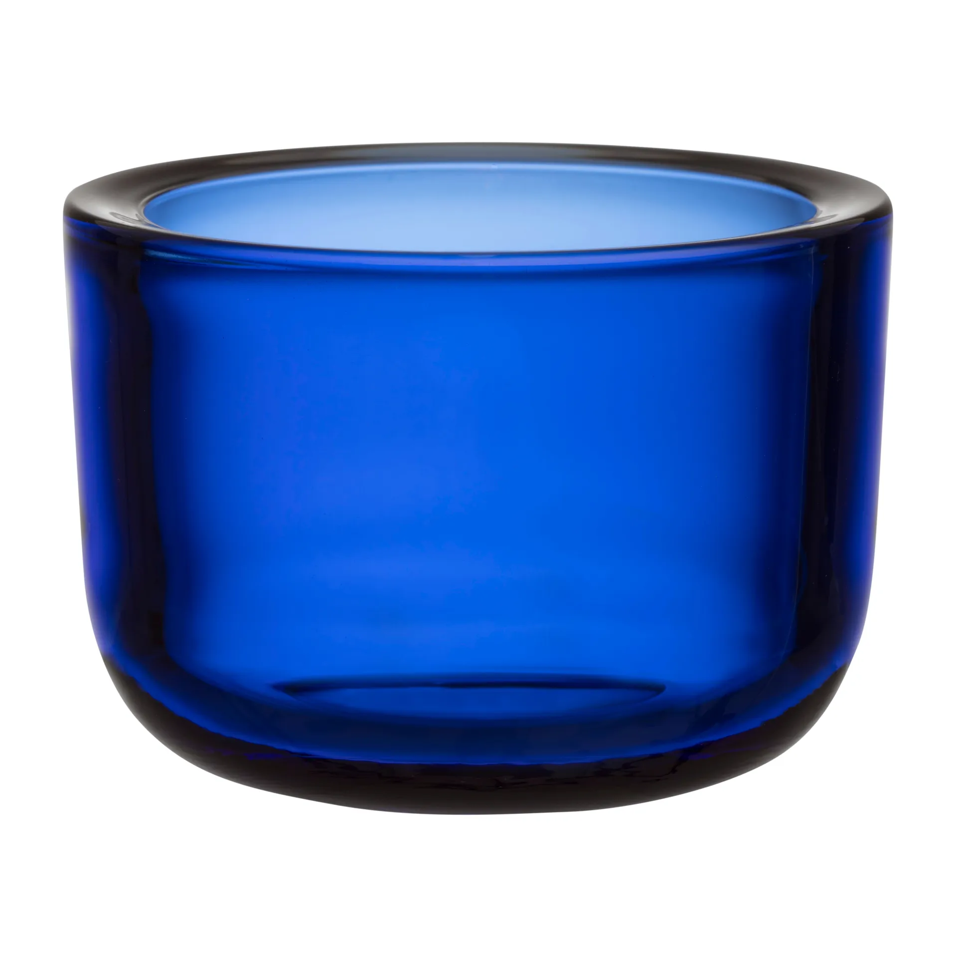 Iittala Valkea ljuslykta glas 60 mm Ultramarinbl&aring;