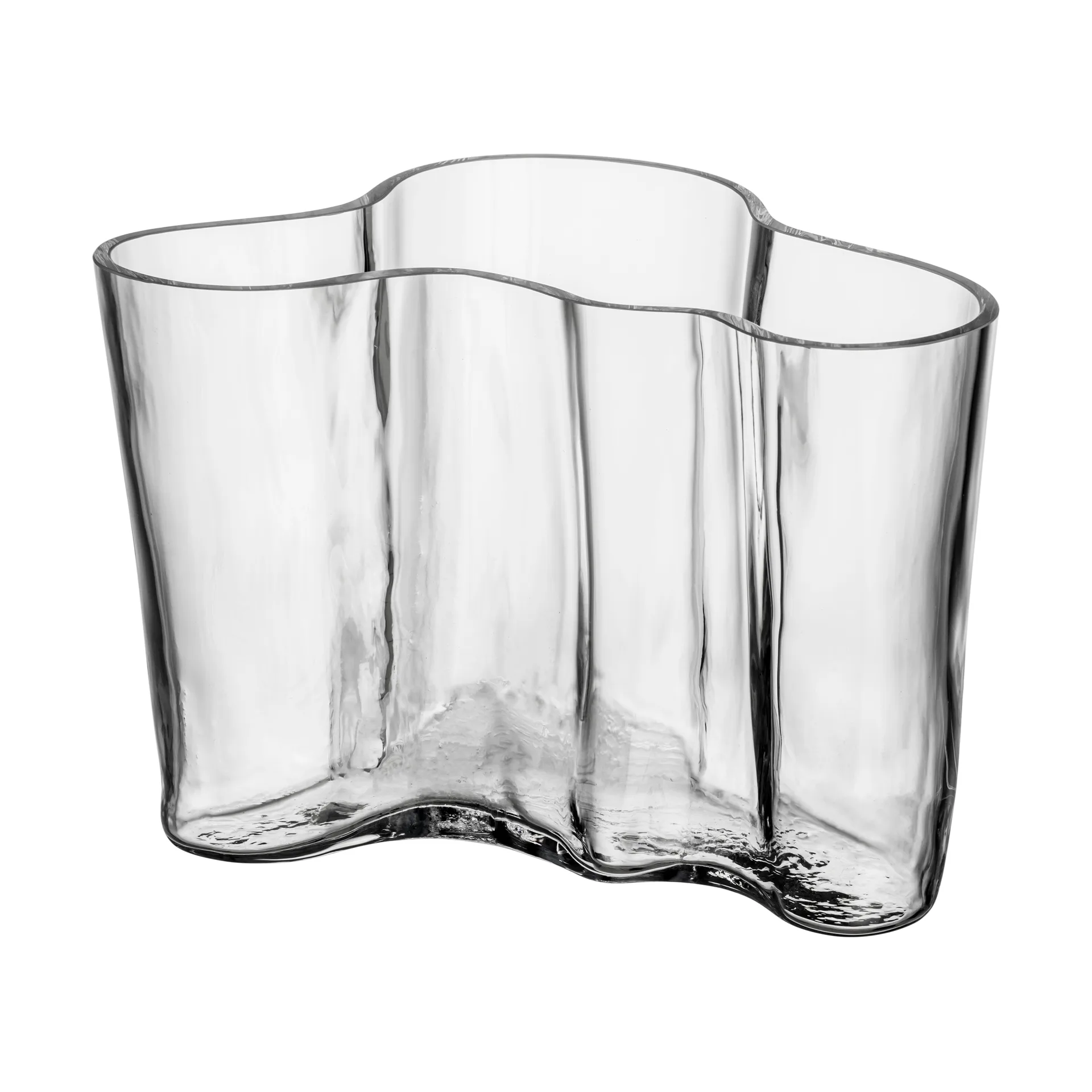Iittala Vase Alvar Aalto 140 mm Transparent