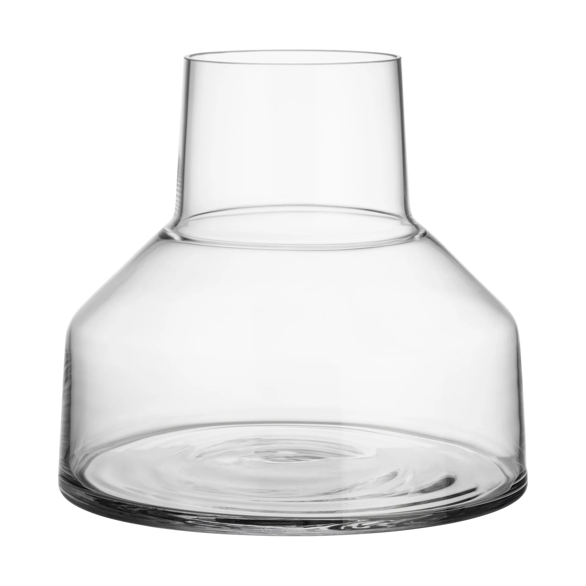 Iittala Vase Solare bas Ø22x20 cm Clair