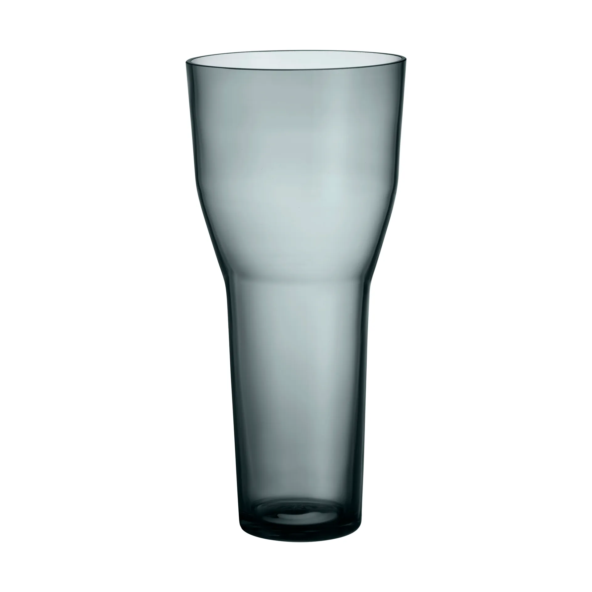 Iittala Vase Solare haut Ø12x26 cm Gris acier