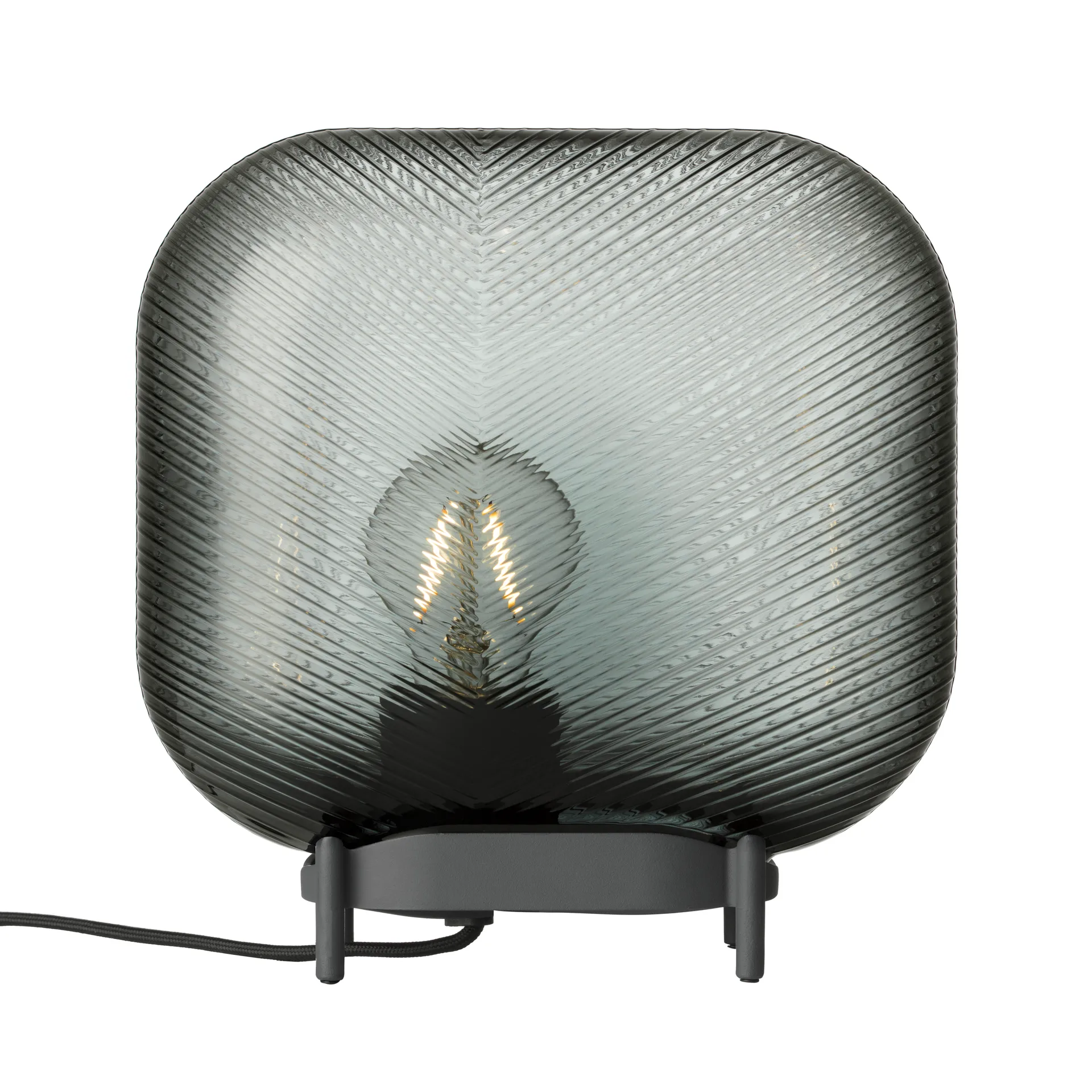 Iittala Virva lampe 25x25,5 cm Mørkegrå