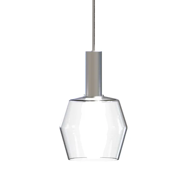 Polygon pendel, glas klart