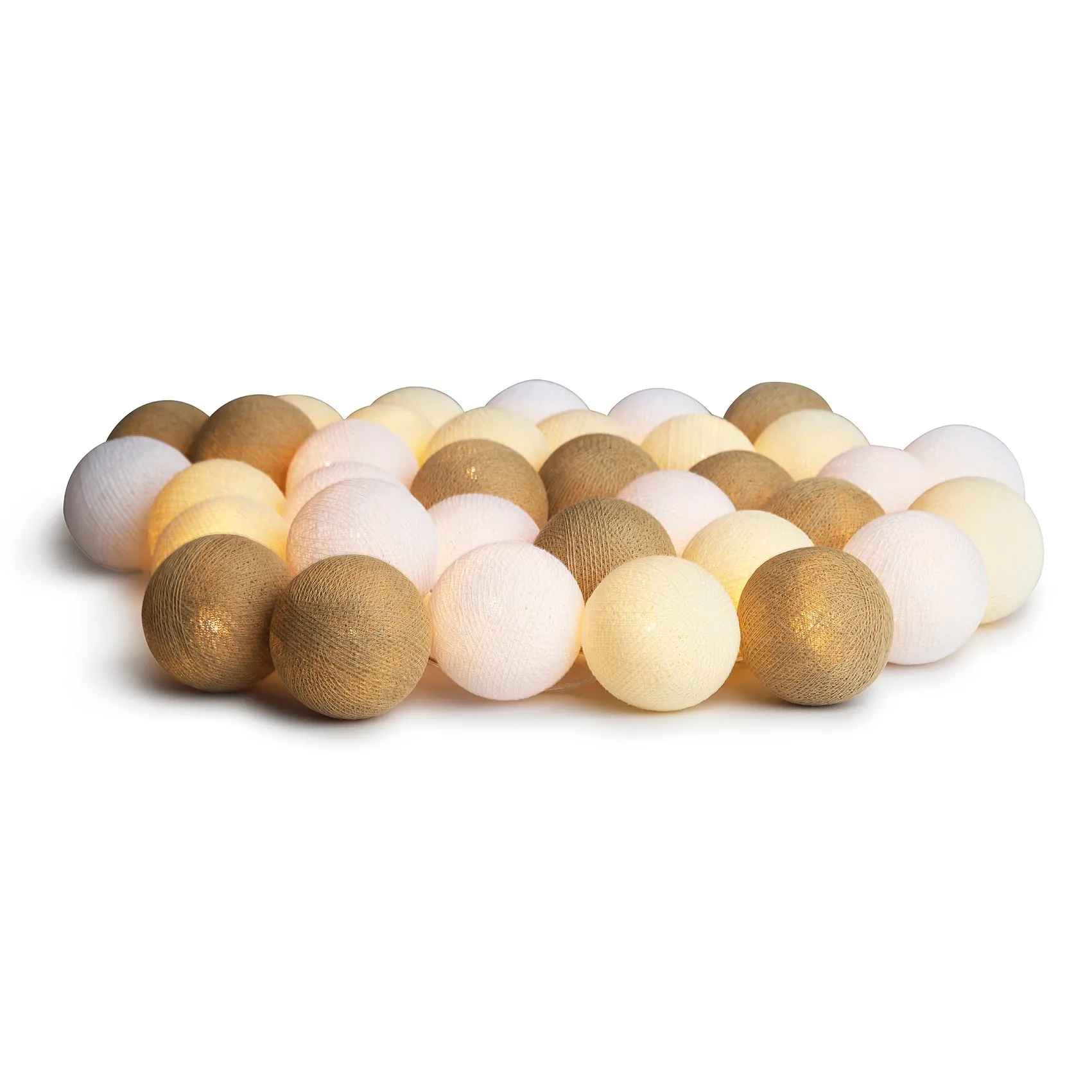 Irislights Irislights Creamy White 35 boules