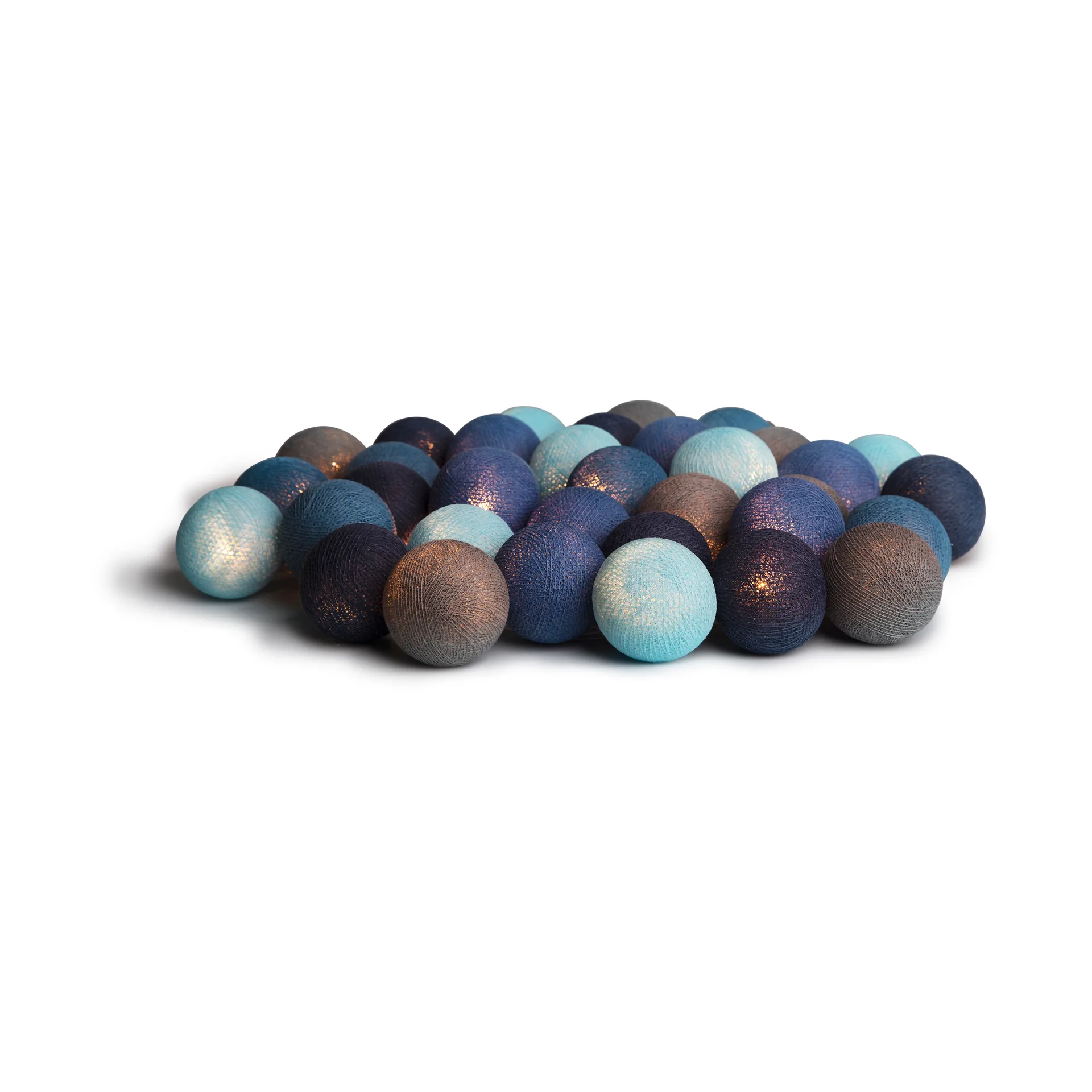 Irislights Lot de 20-lumières Ocean Blue Bleu