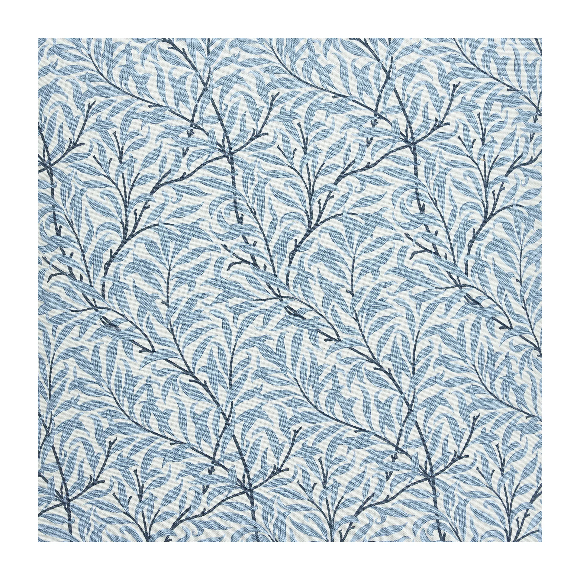 Jakobsdals Tissu Ramas Blanc-bleu clair