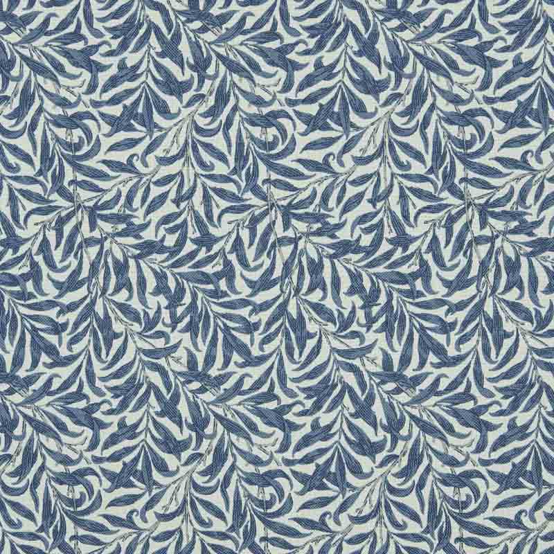 Jakobsdals Tissu Ramas Bleu marine-Blanc