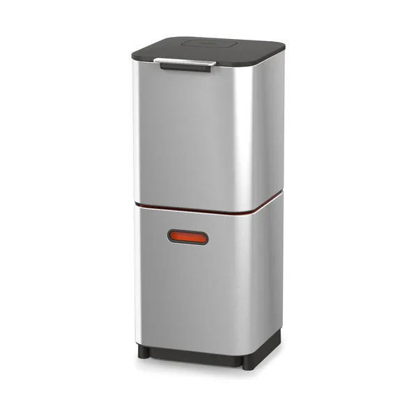 Joseph Joseph Totem Compact soptunna 40 L, Stainless steel