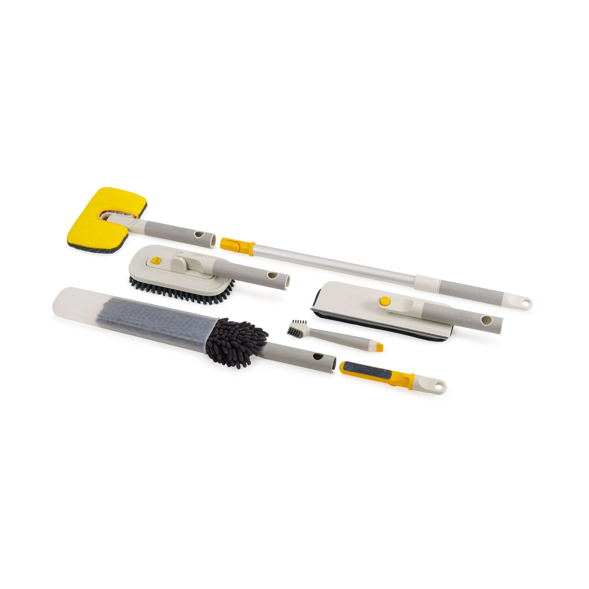 Joseph Joseph Kit de nettoyage Cleantech 6 pièces Light Stone