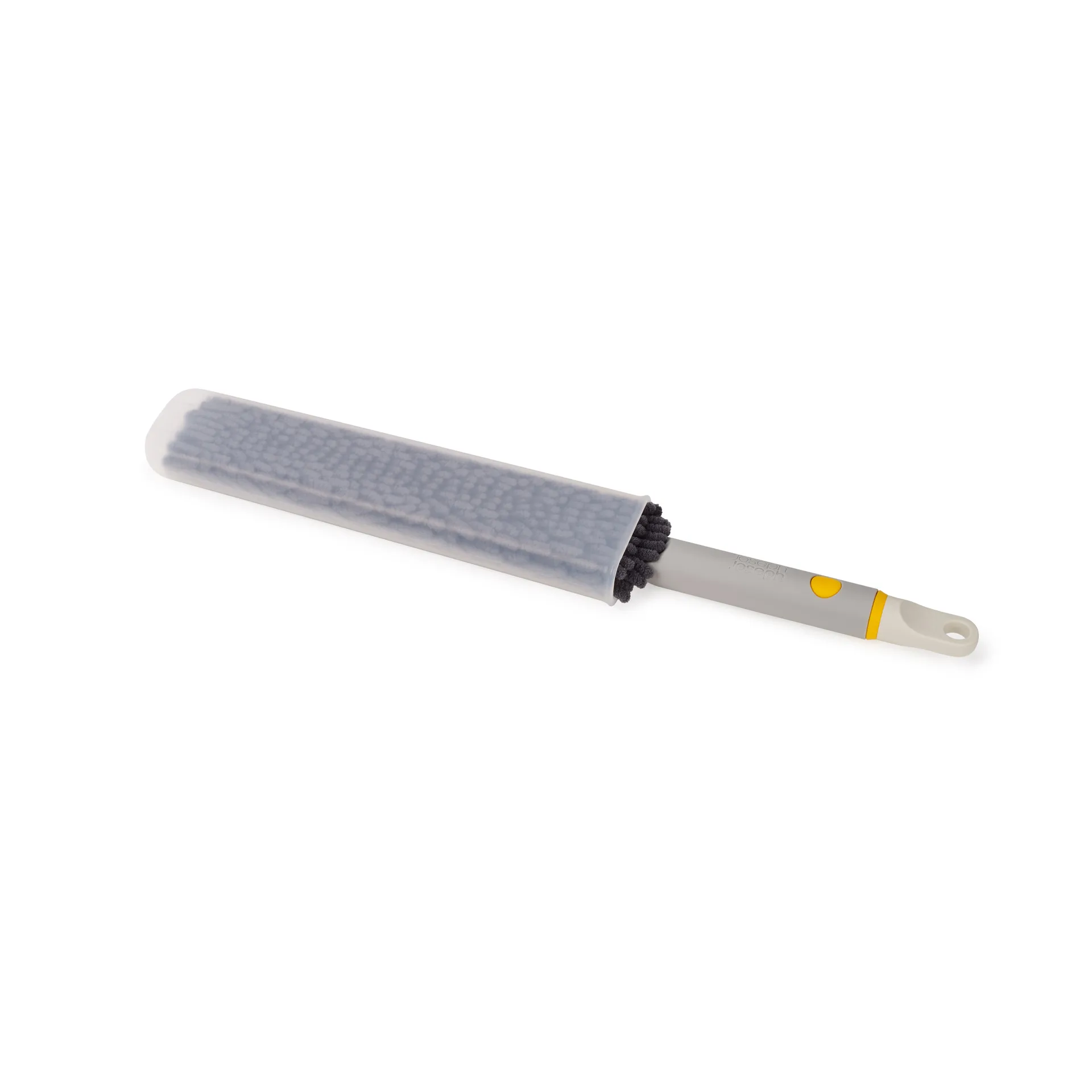Joseph Joseph Plumeau 3-en-1 Cleantech avec rail plastique Light Stone