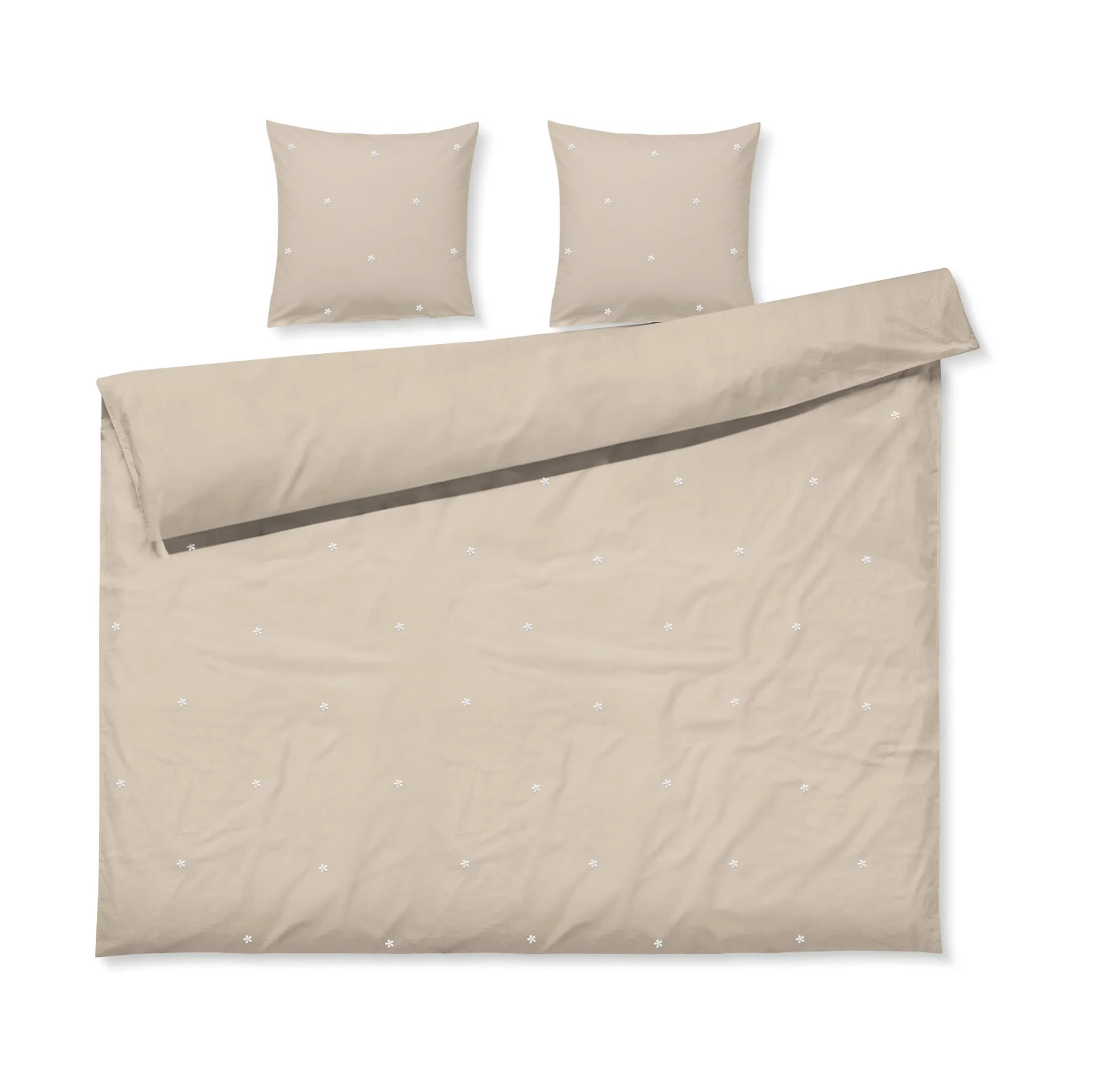 Juna Ensemble de lit Daisy cm Sable-blanc — vue 3