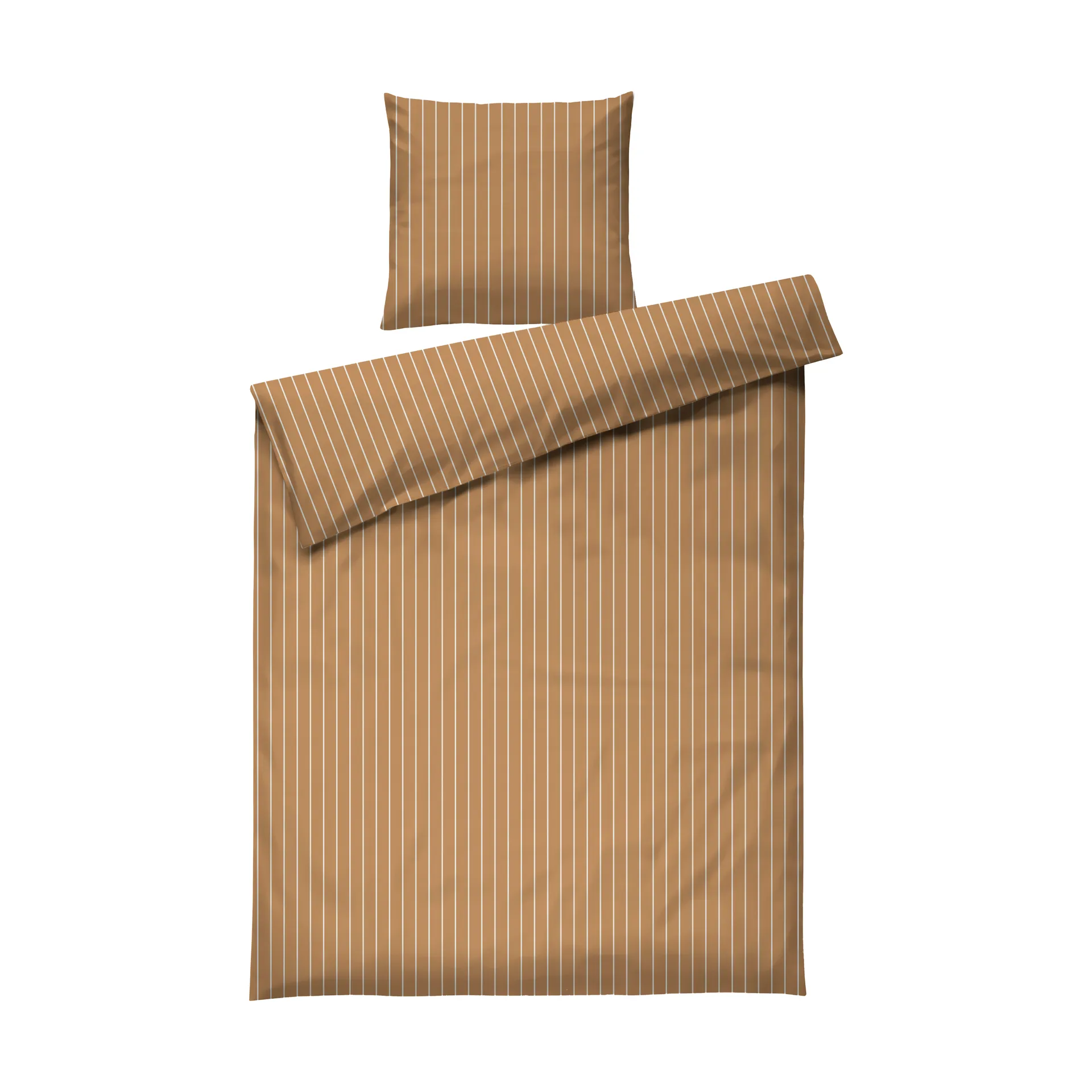 Juna Parure de lit Soft, cm Caramel-off white