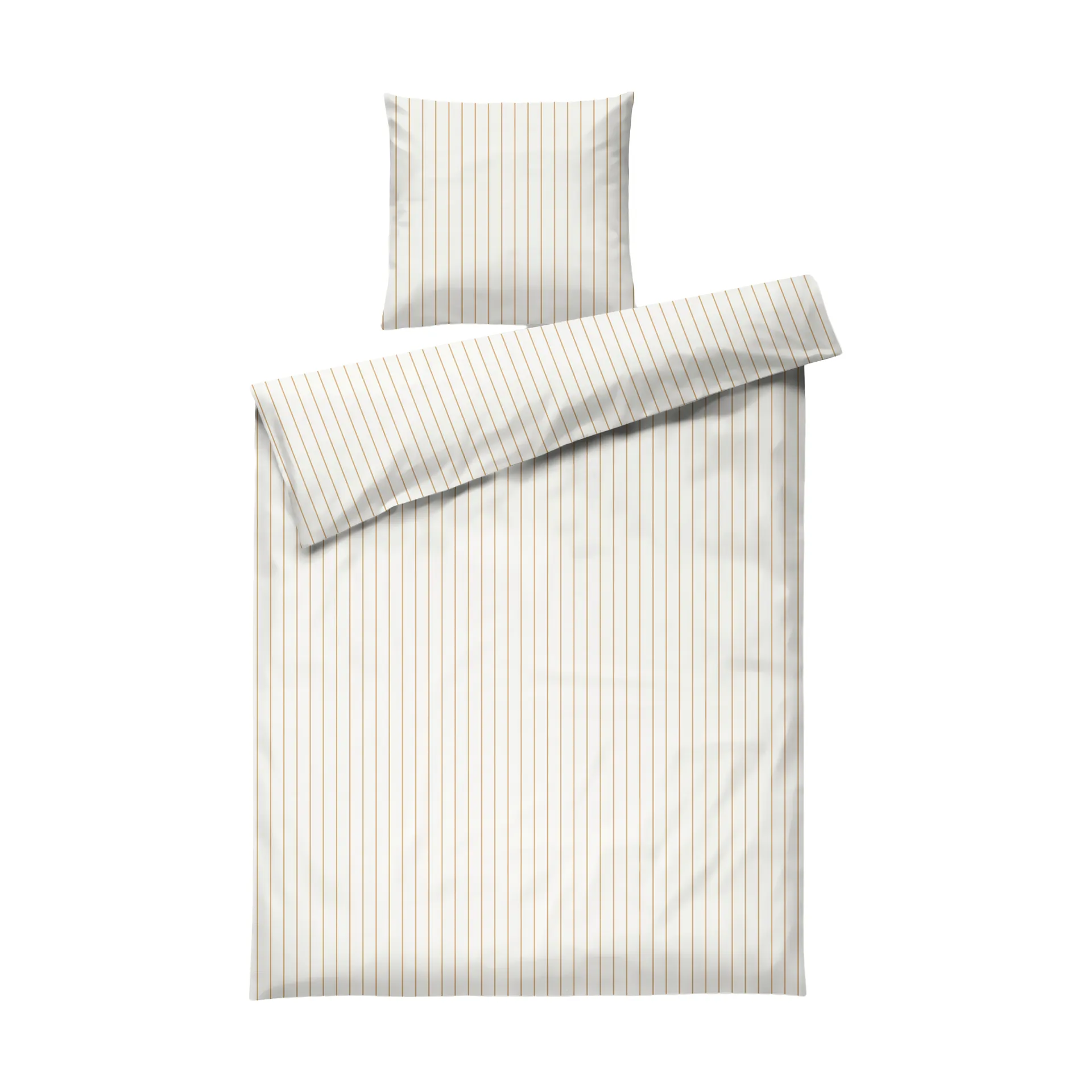Juna Parure de lit Soft, cm Off white-caramel