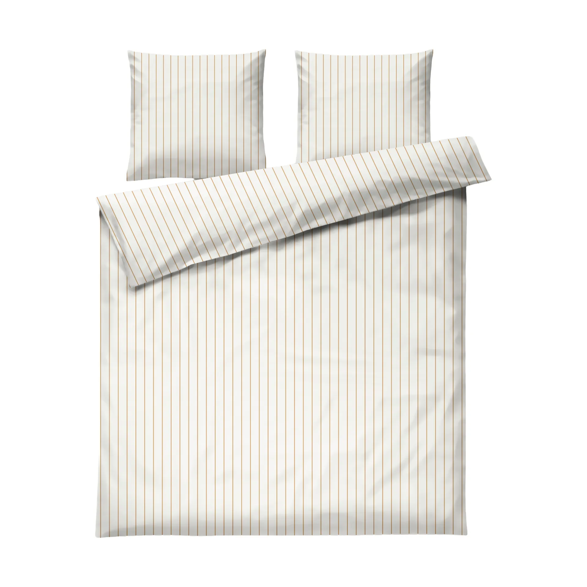 Juna Parure de lit Soft, cm Off white-caramel — vue 3