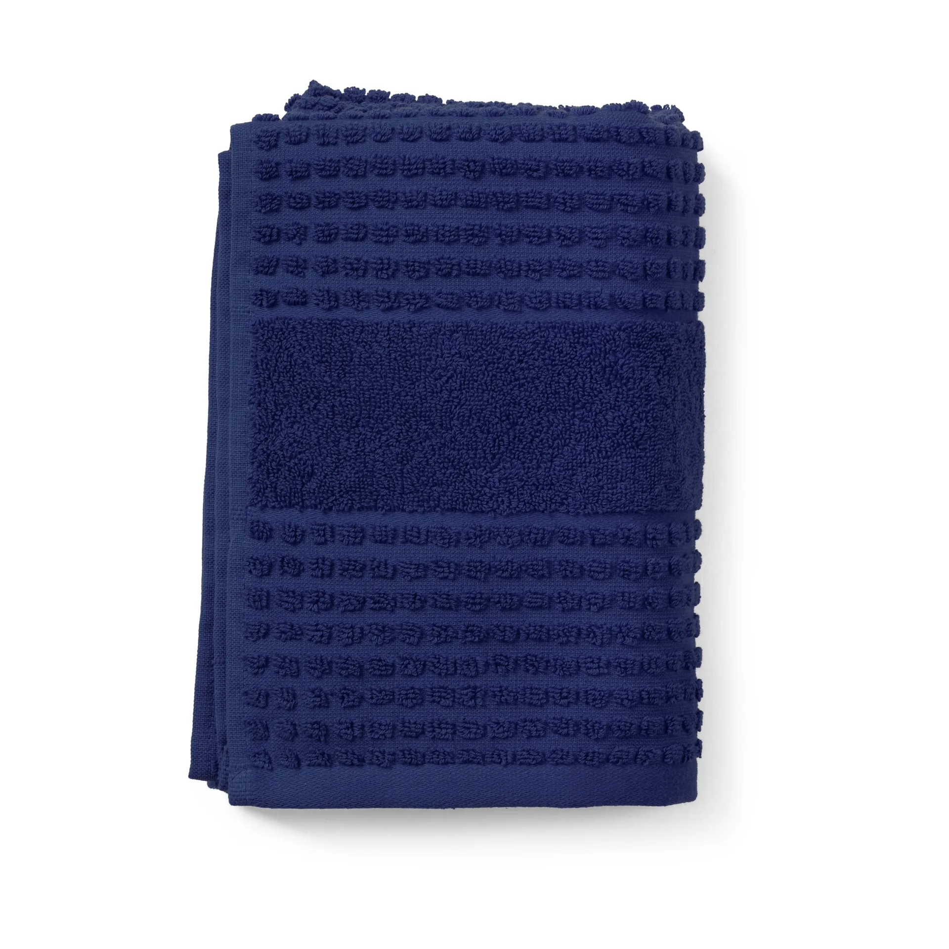 Juna Serviette Check cm Bleu marine — vue 3