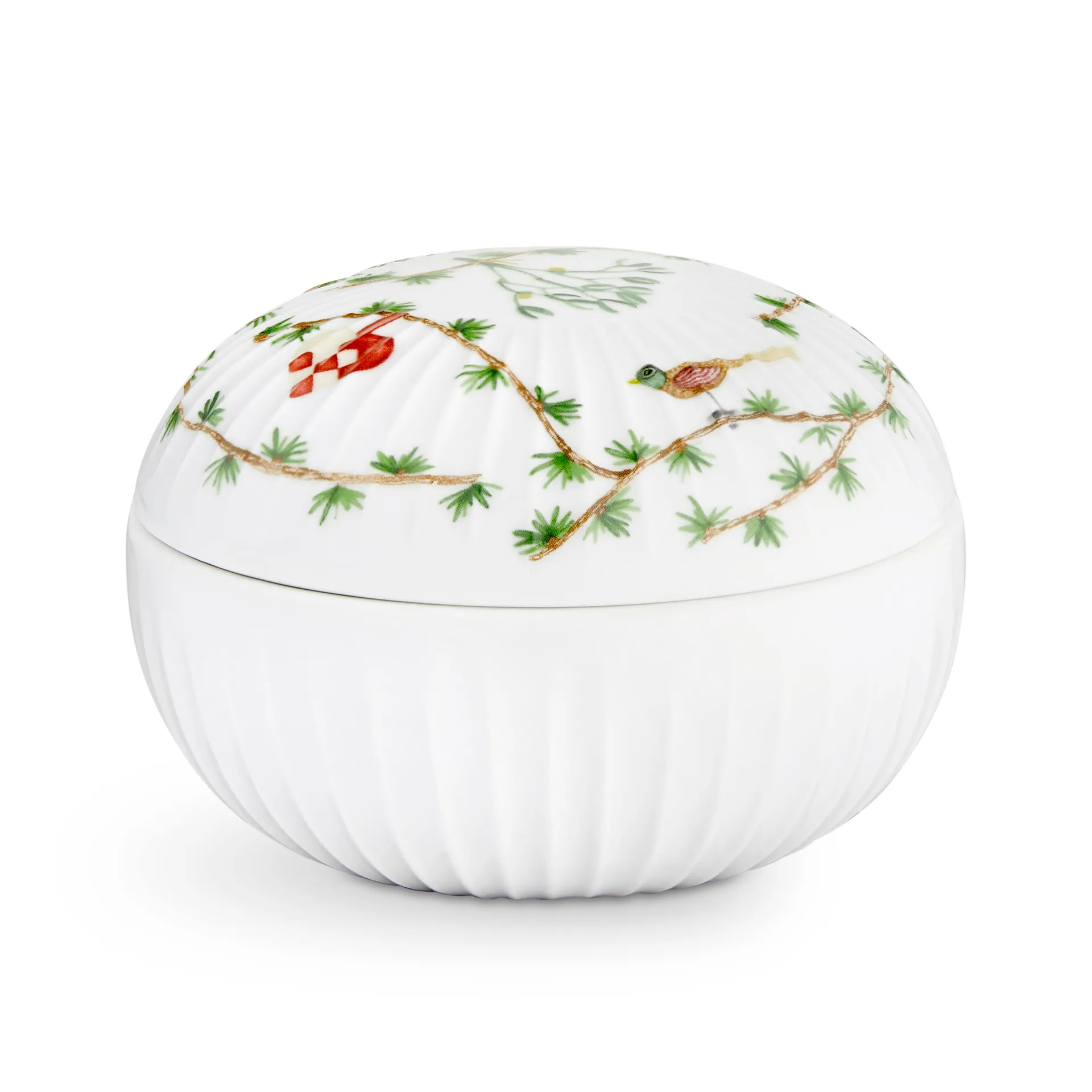 Kähler Boîte à bonbons Hammershøi Ø11,5cm Blanc
