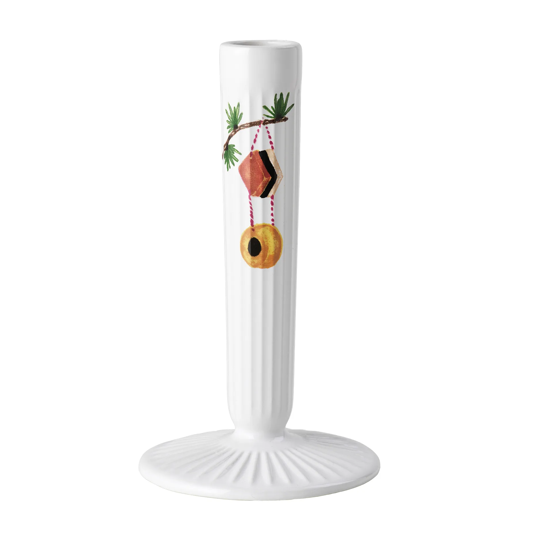 Kähler Bougeoir blanc Hammershøi Christmas