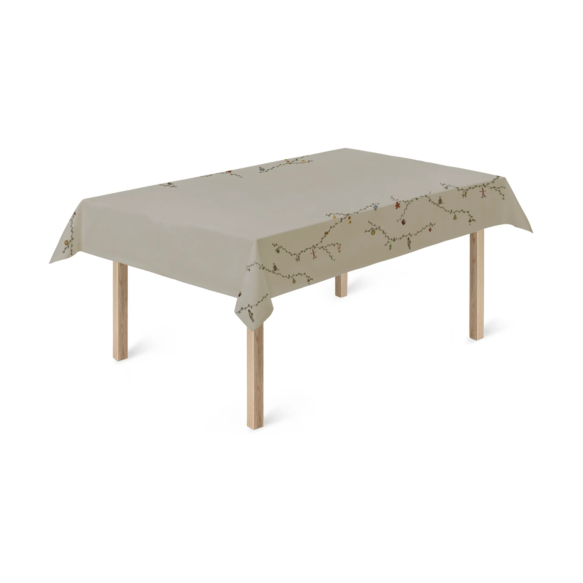 Kähler Hammershøi Christmas Dug sand 150x370 cm