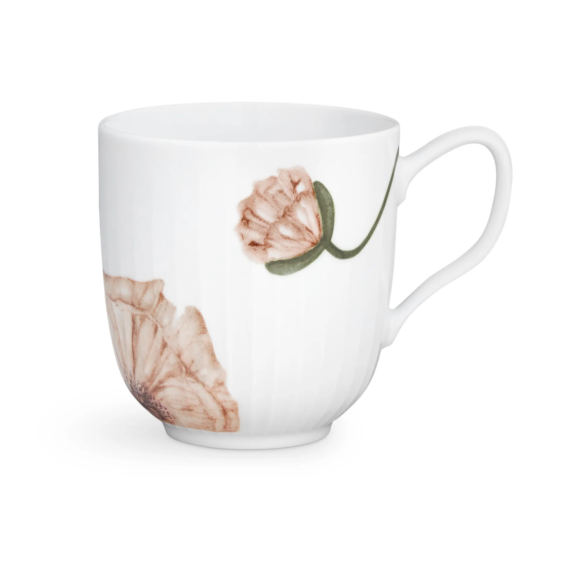 K&auml;hler Hammersh&oslash;i Poppy mugg 33 cl Vit