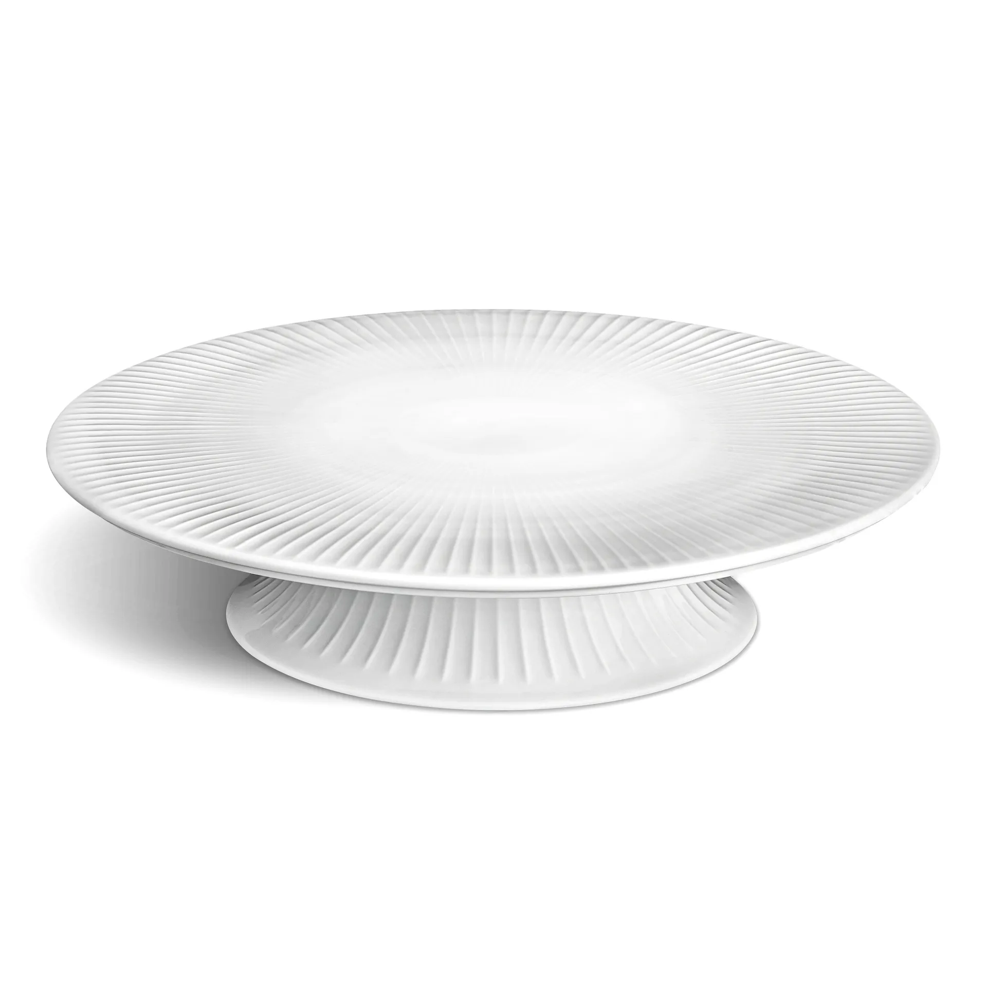 Kähler - Hammershøi Kagefad På Fod - ø 30 Cm - Hvid