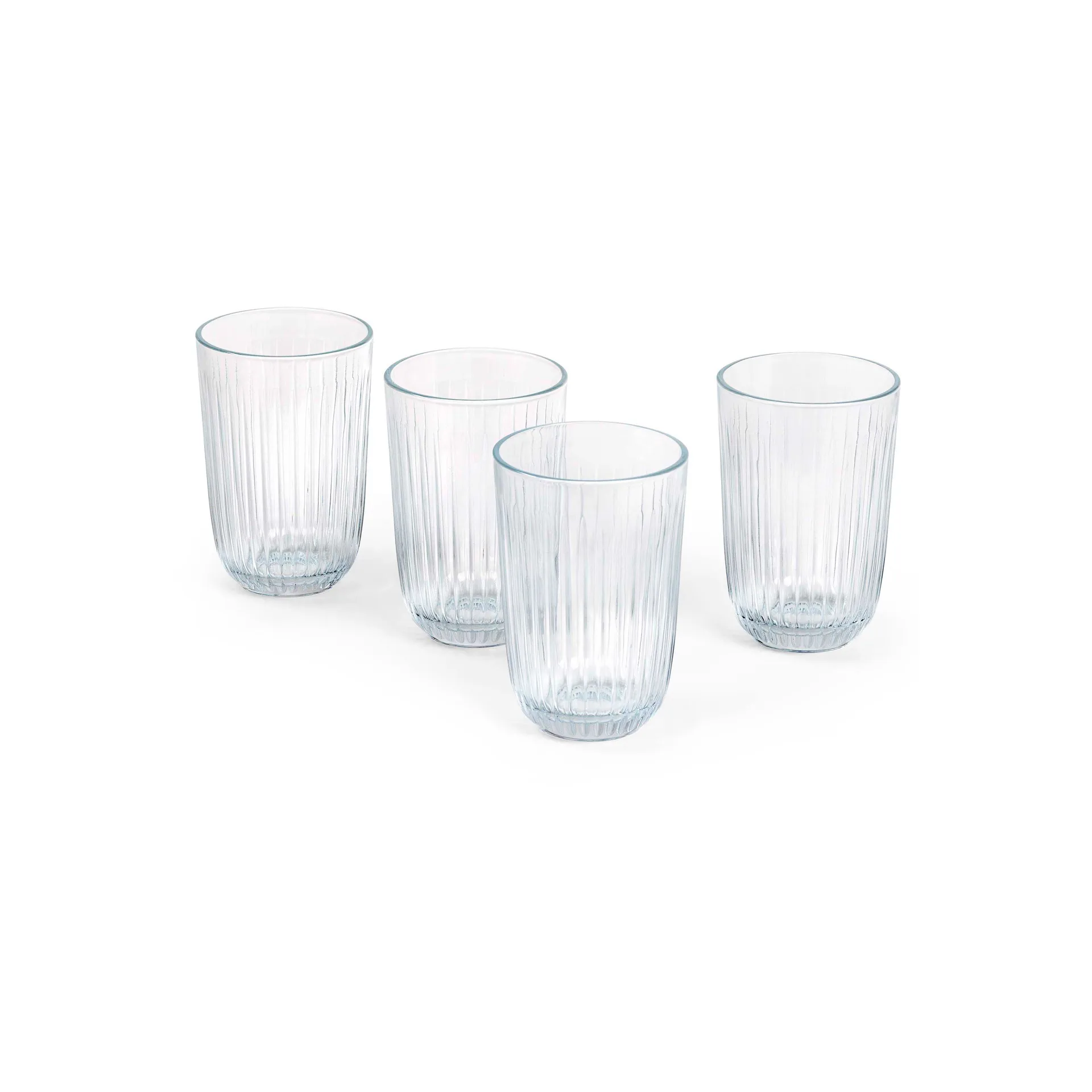 K&auml;hler Hammersh&oslash;i vannglass 37 cl 4-pack Gjennomsiktig