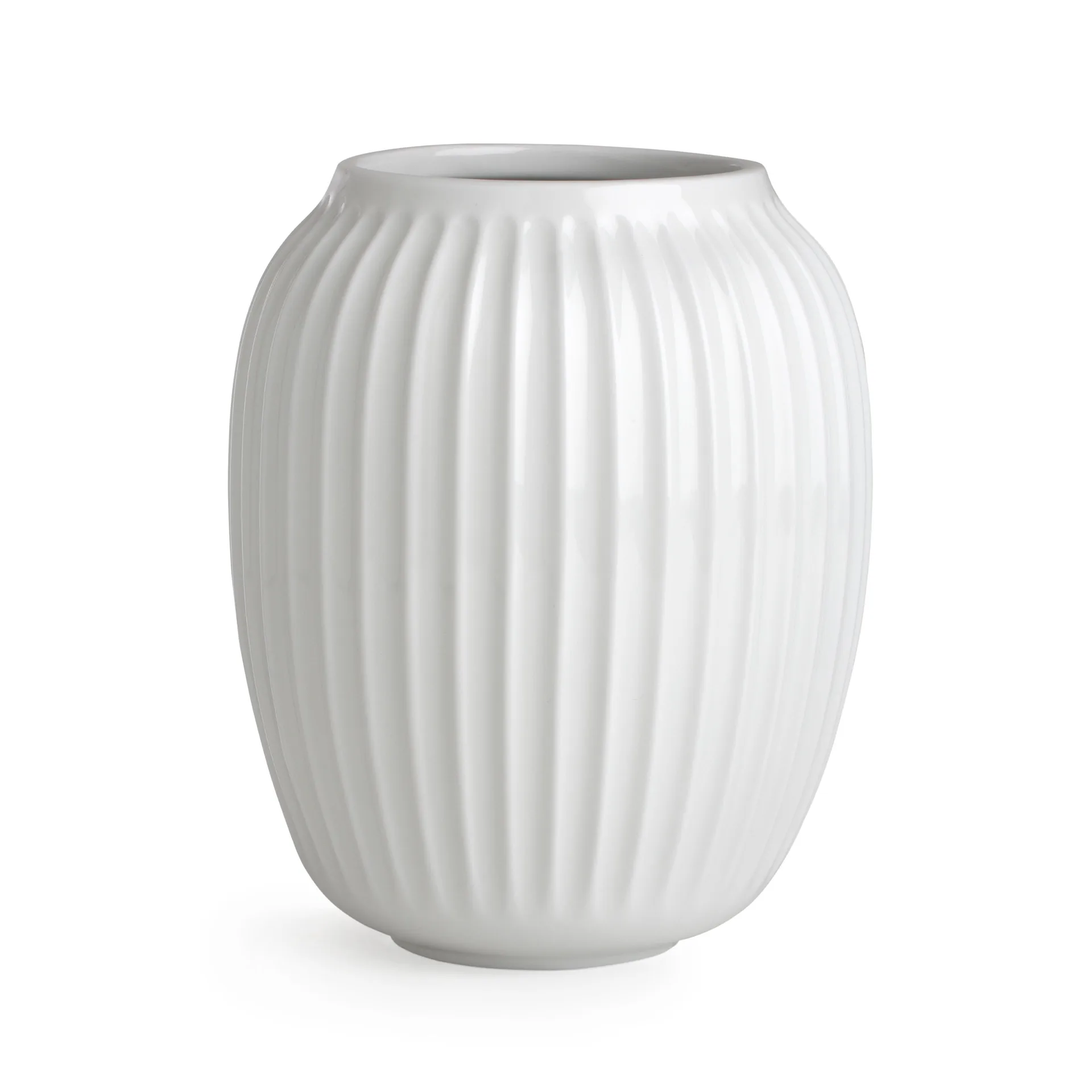 Kähler - Hammershøi vase, 21 cm, hvid