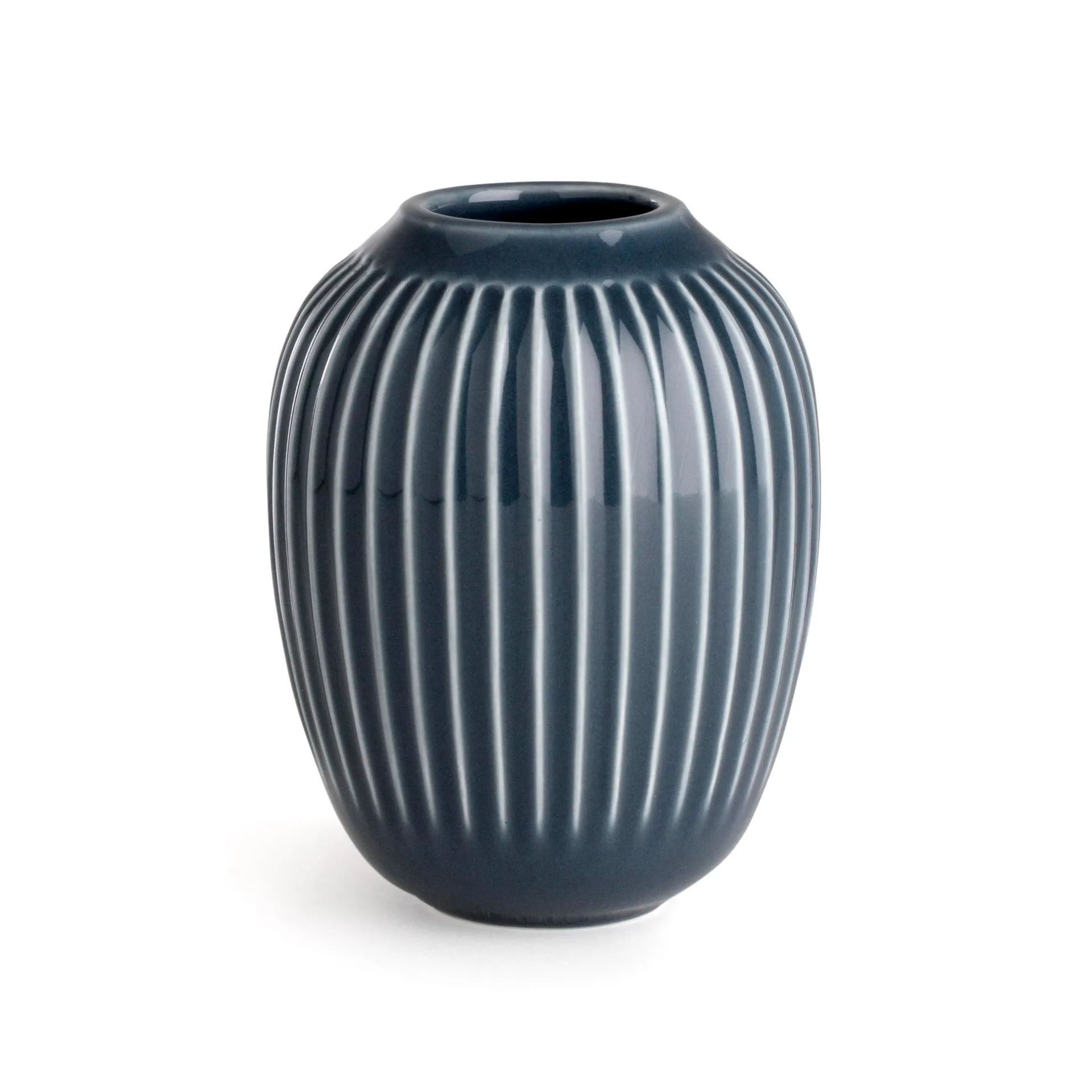 Kähler - Hammershøi vase, 10 cm, antracitgrå