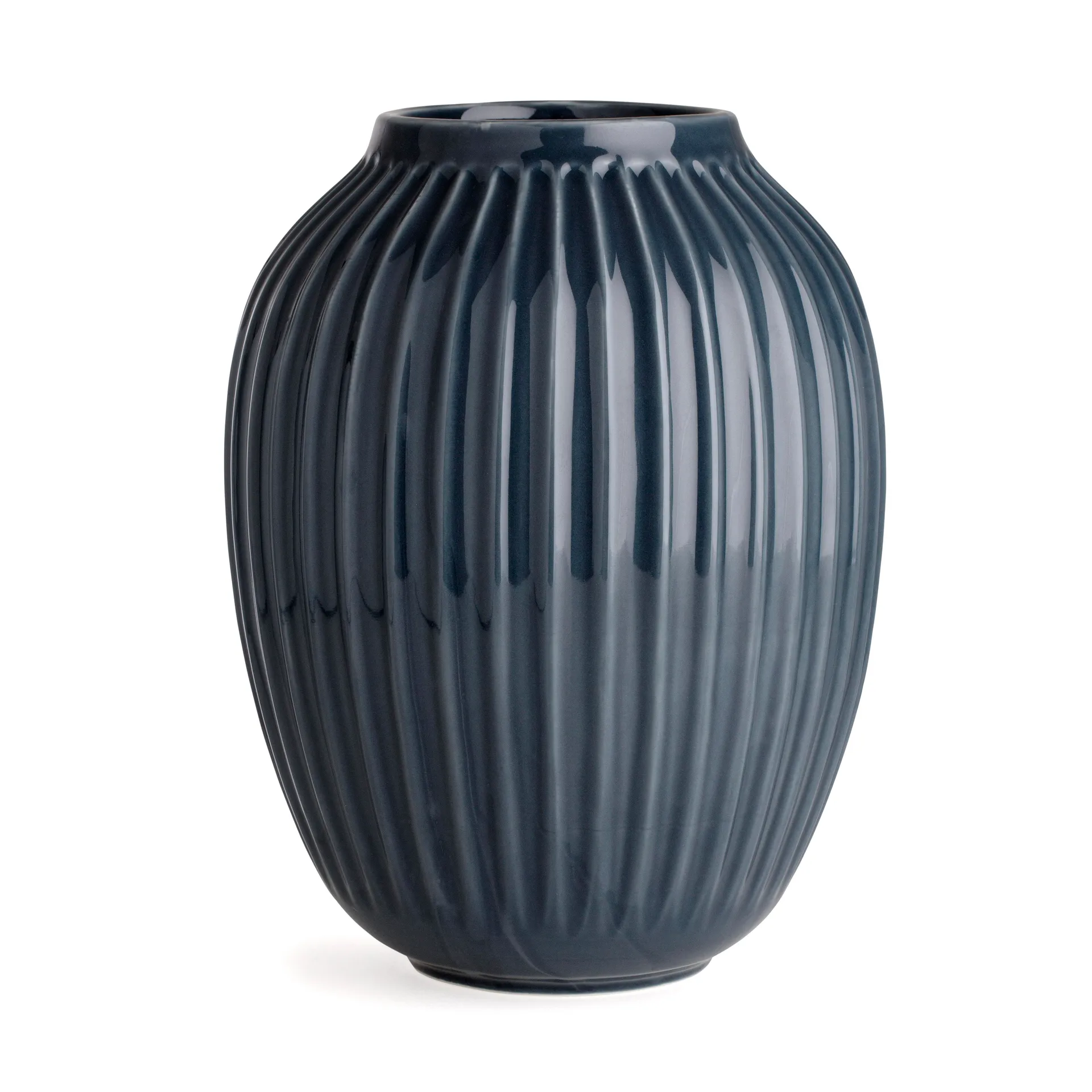 Kähler - Hammershøi vase, 25 cm, antracitgrå