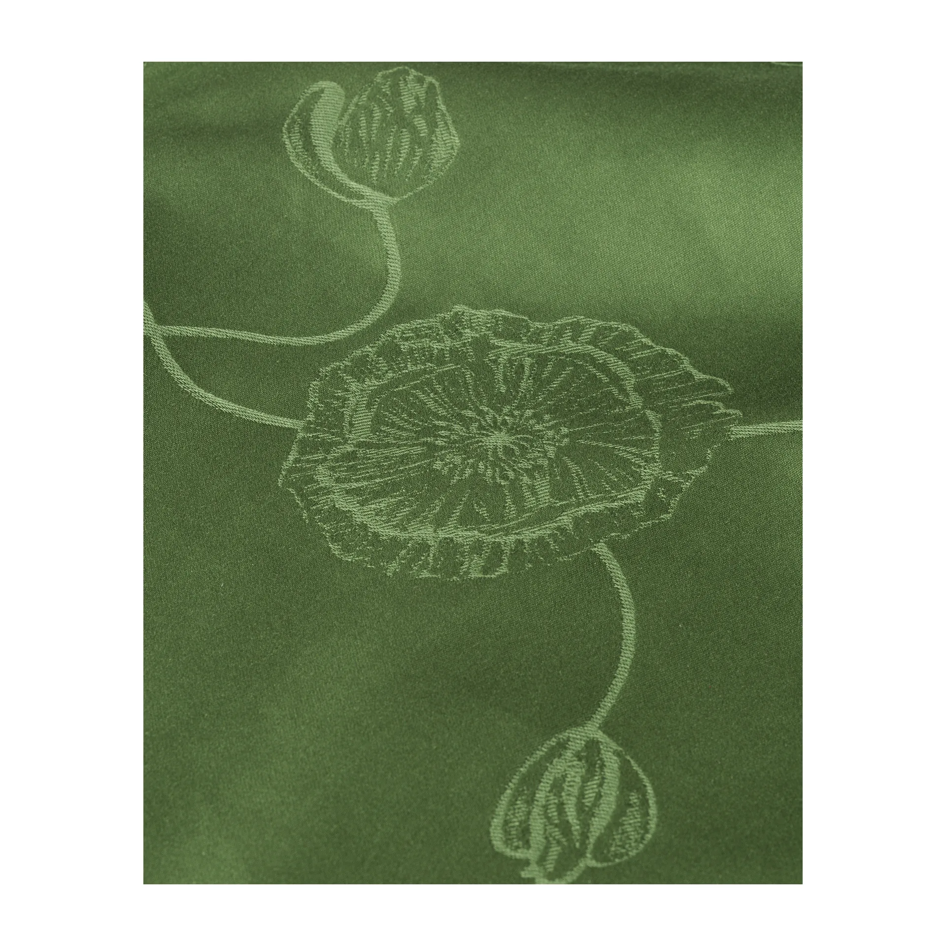 Kähler Nappe damassée verte Hammershøi Poppy cm